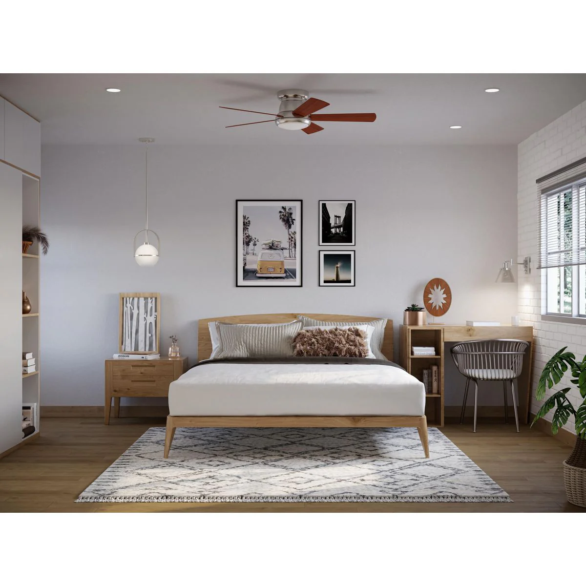 Delayne Collection One-Light Pendant Light - Image 5