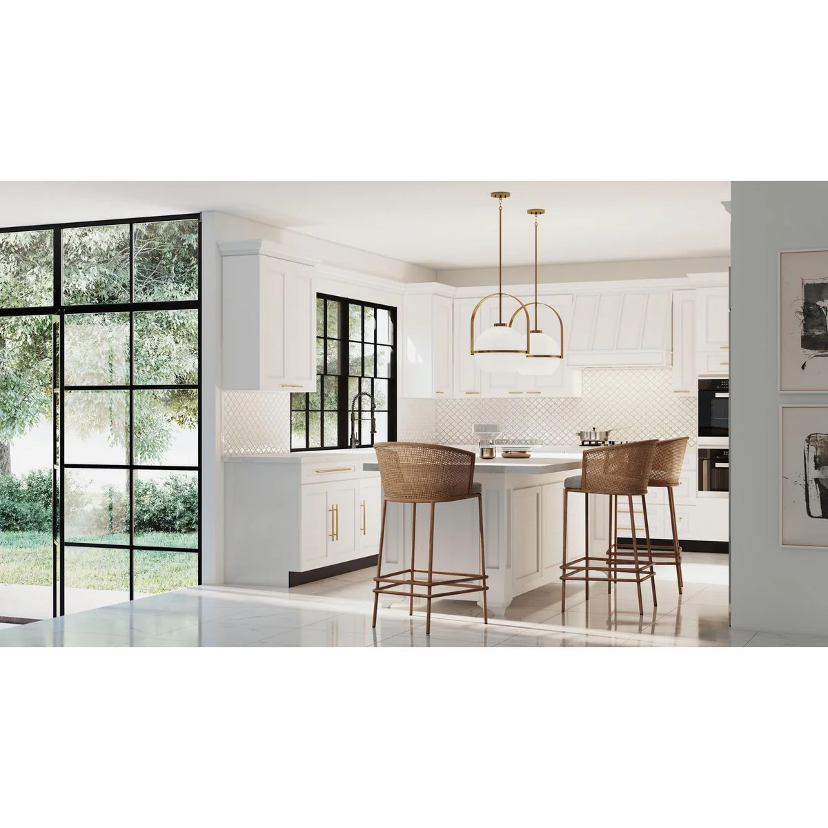 Delayne Collection One-Light Pendant Light - Image 6