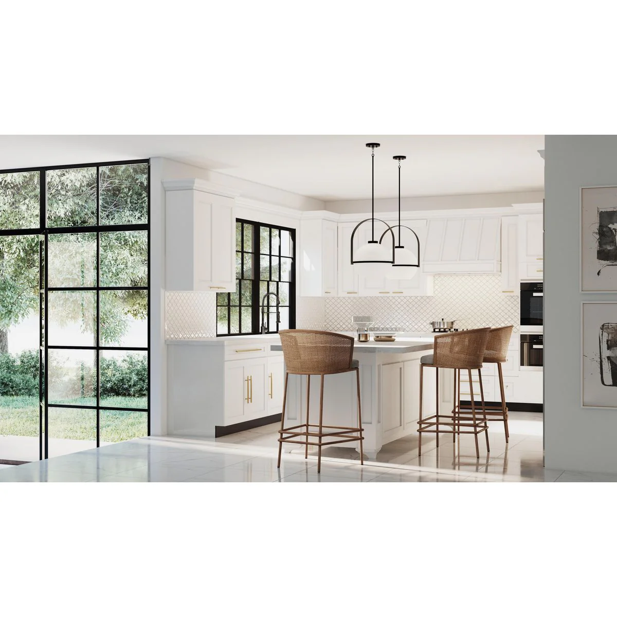 Delayne Collection One-Light Pendant Light - Image 7