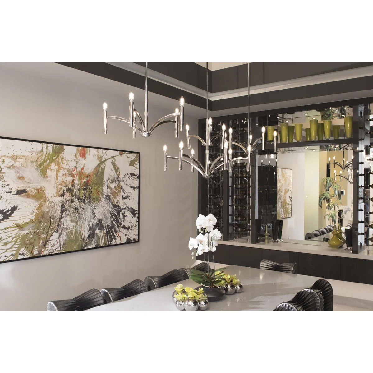 Draper Collection Five-Light Chandelier Light - Image 2