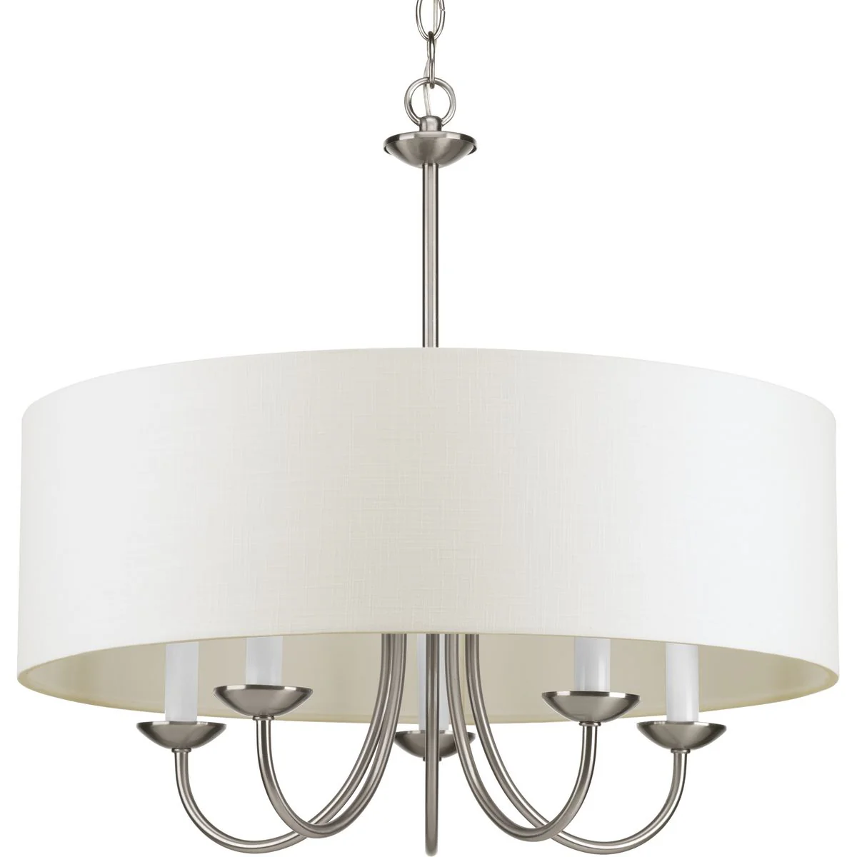 Drum Shade Collection Five-Light Chandelier Light - Image 2