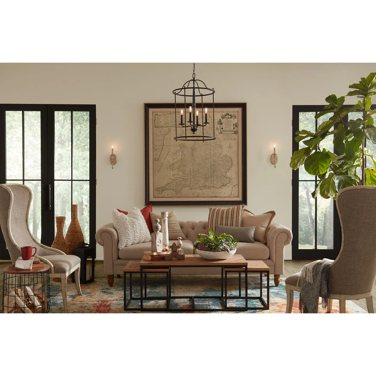 Durrell Collection Four-Light Medium Foyer - Image 3
