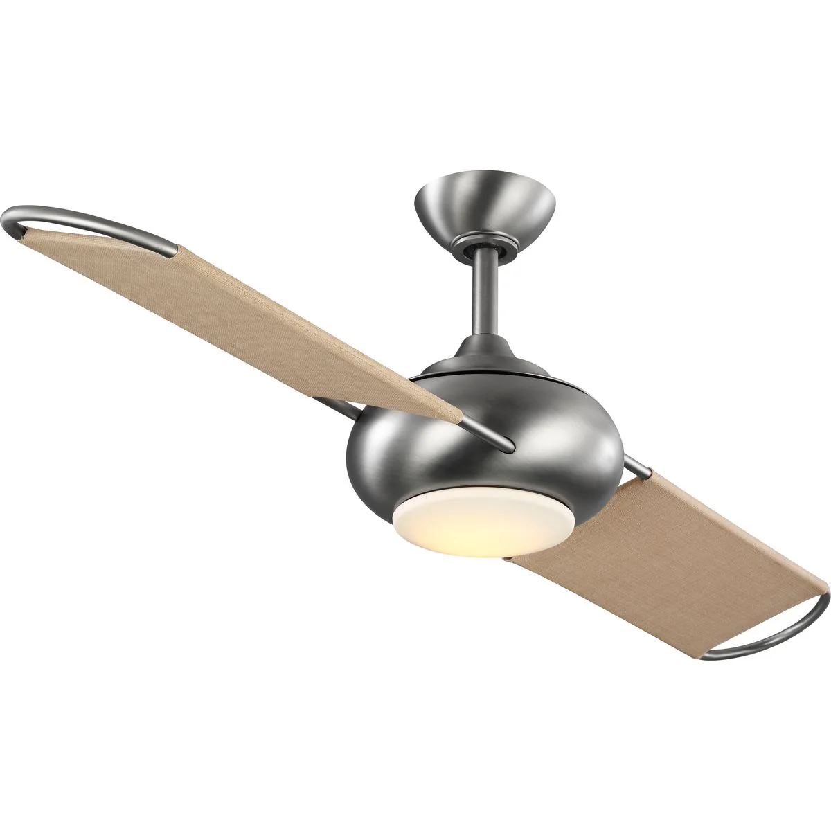 Edisto 54" Collection Indoor/Outdoor Ceiling Fan with Two Canvas Wrapped Blade - Image 2
