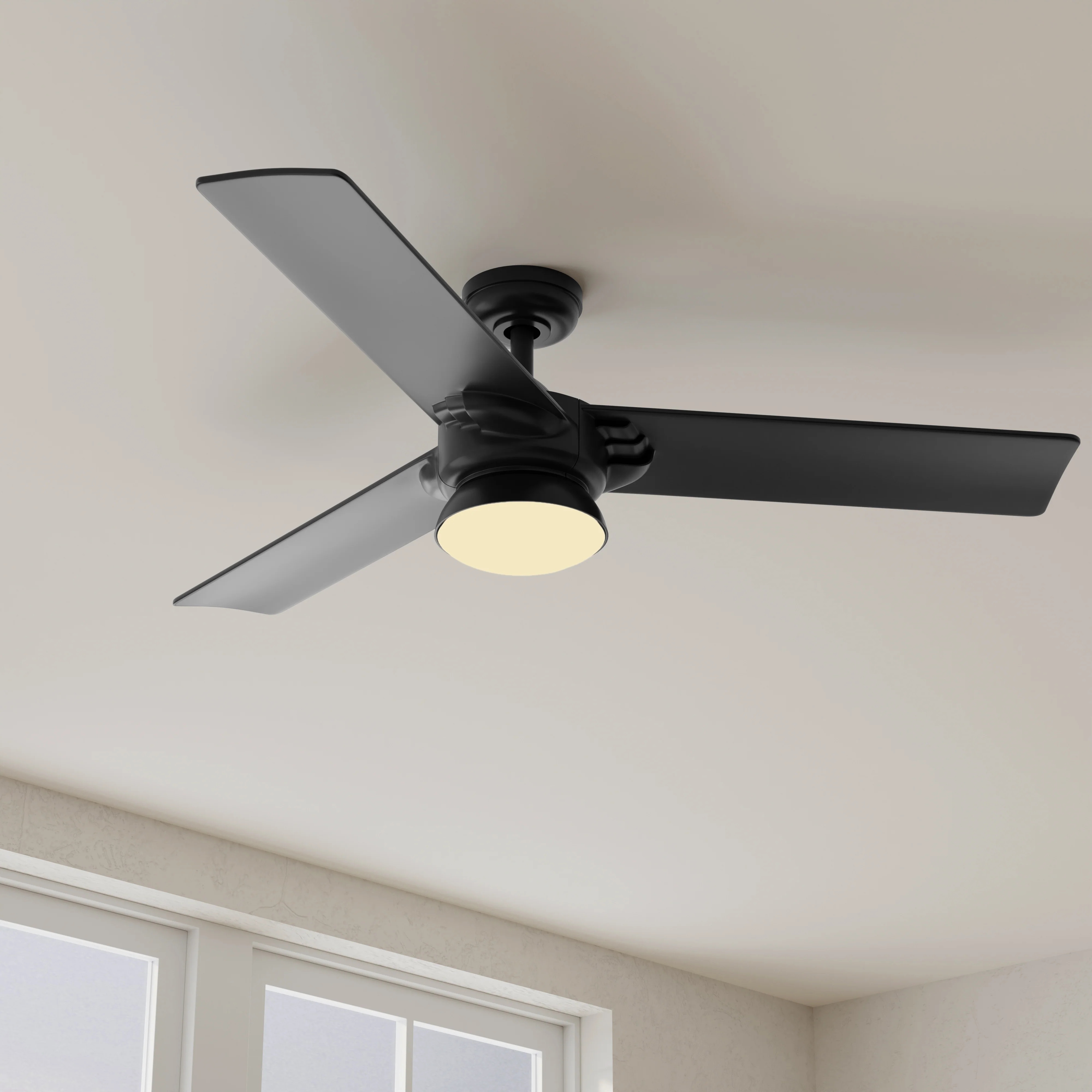 Edwidge Collection 3-Blade 52-Inch DC Motor LED Ceiling Fan - Image 2
