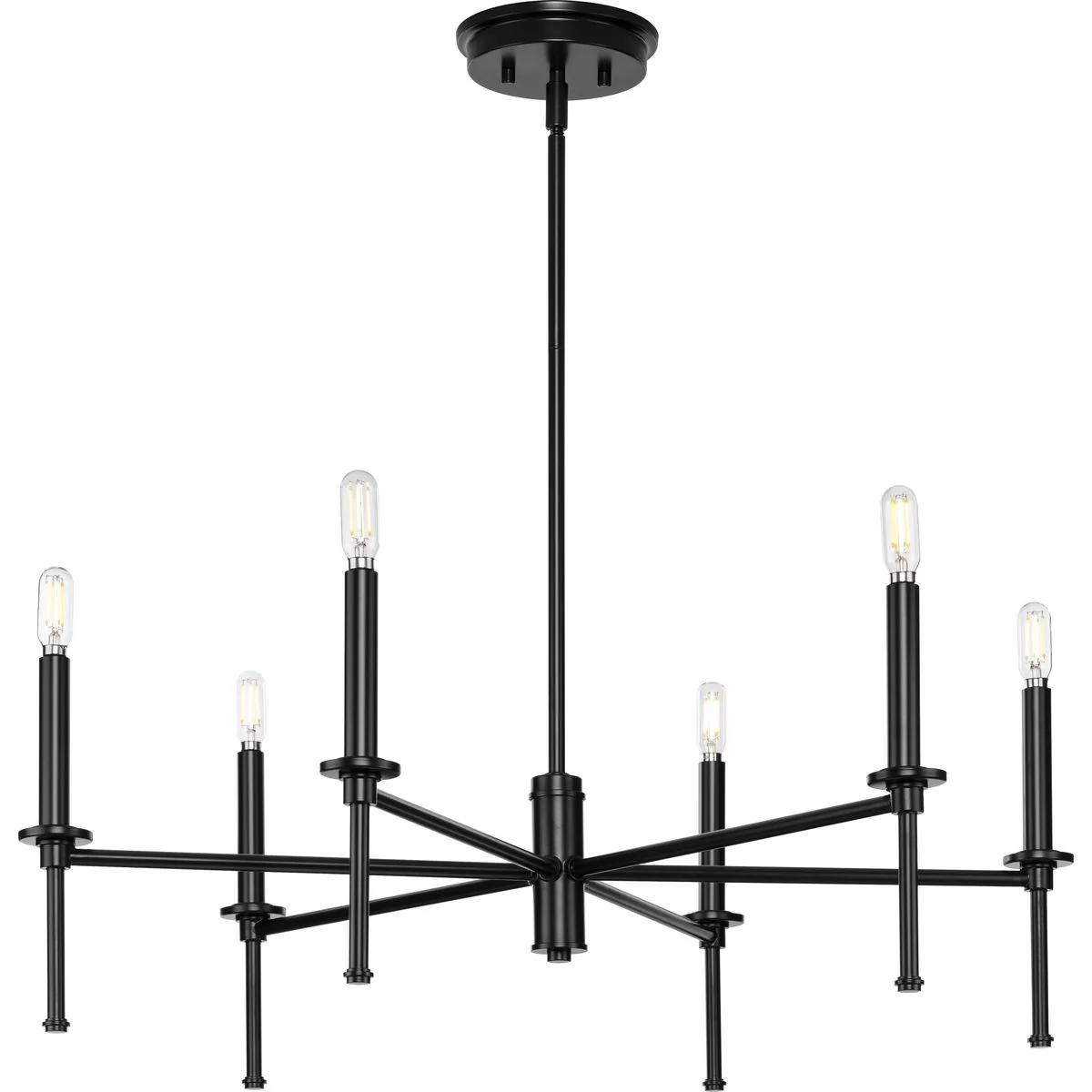 Elara Collection Six-Light Chandelier Light - Image 3