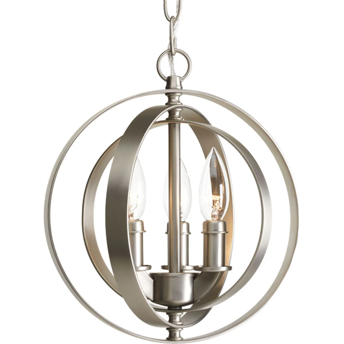Equinox Collection Three-Light Sphere Pendant - Image 2