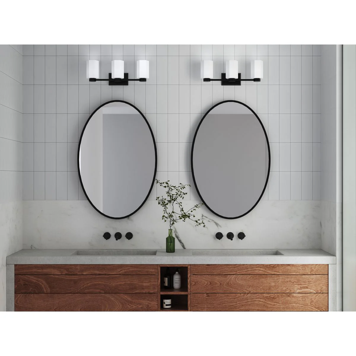 Estrada Collection Three-Light Bath & Vanity Light - Image 6