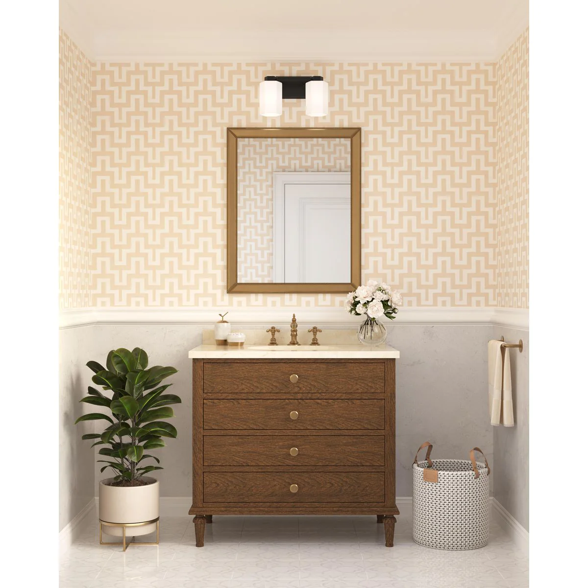 Estrada Collection Two-Light Bath & Vanity Light - Image 4