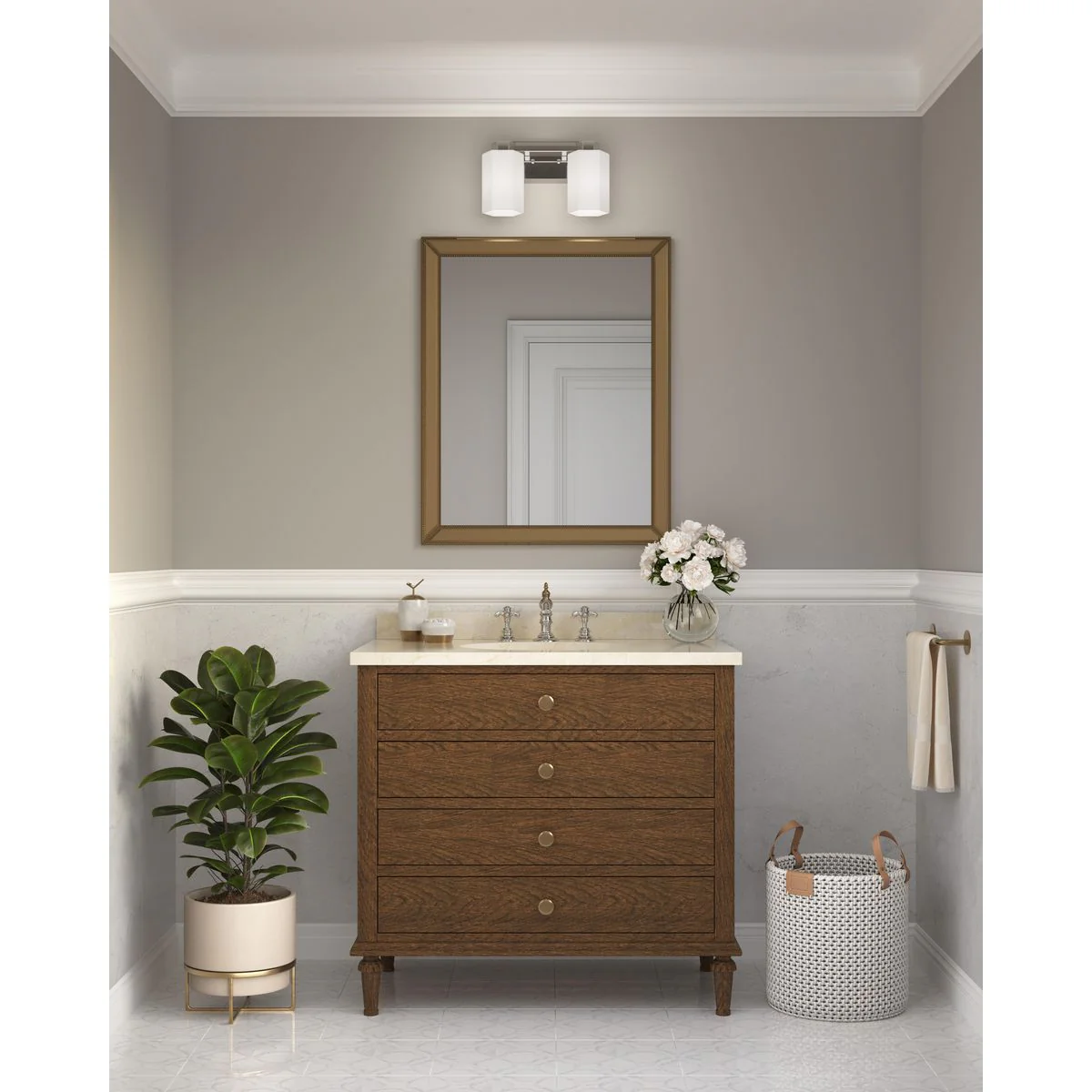 Estrada Collection Two-Light Bath & Vanity Light - Image 5