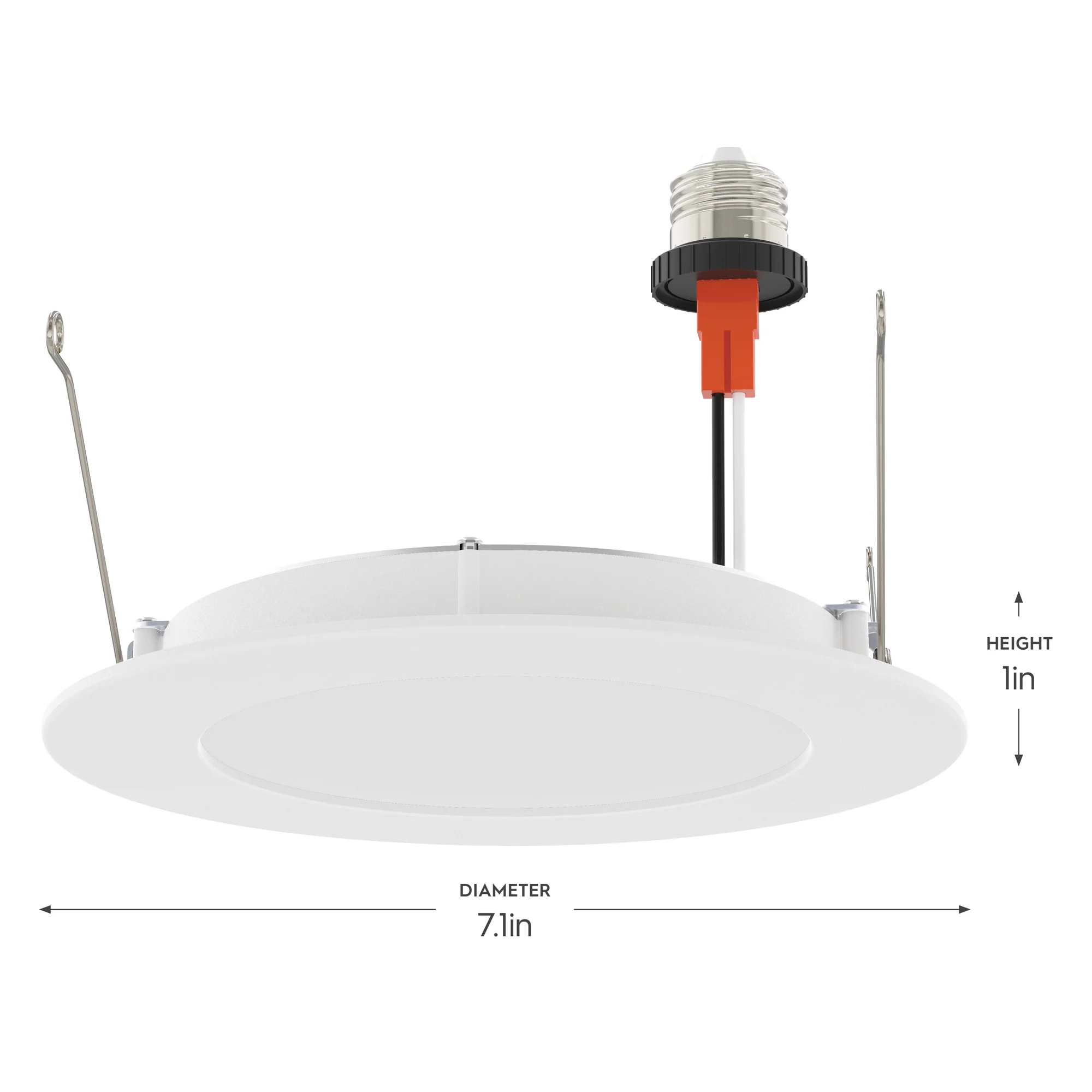 Everlume Collection 6 in. Retrofit Trim for Recessed Housings - Image 3