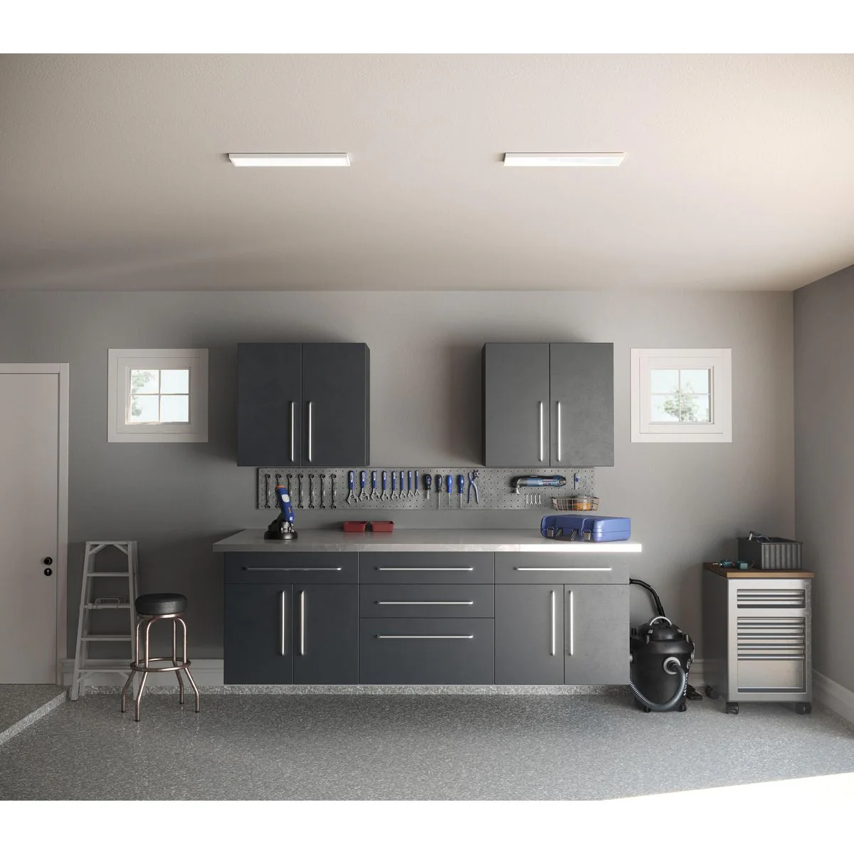 Everlume LED 48-inch Linear Ceiling Panel Light - Image 2