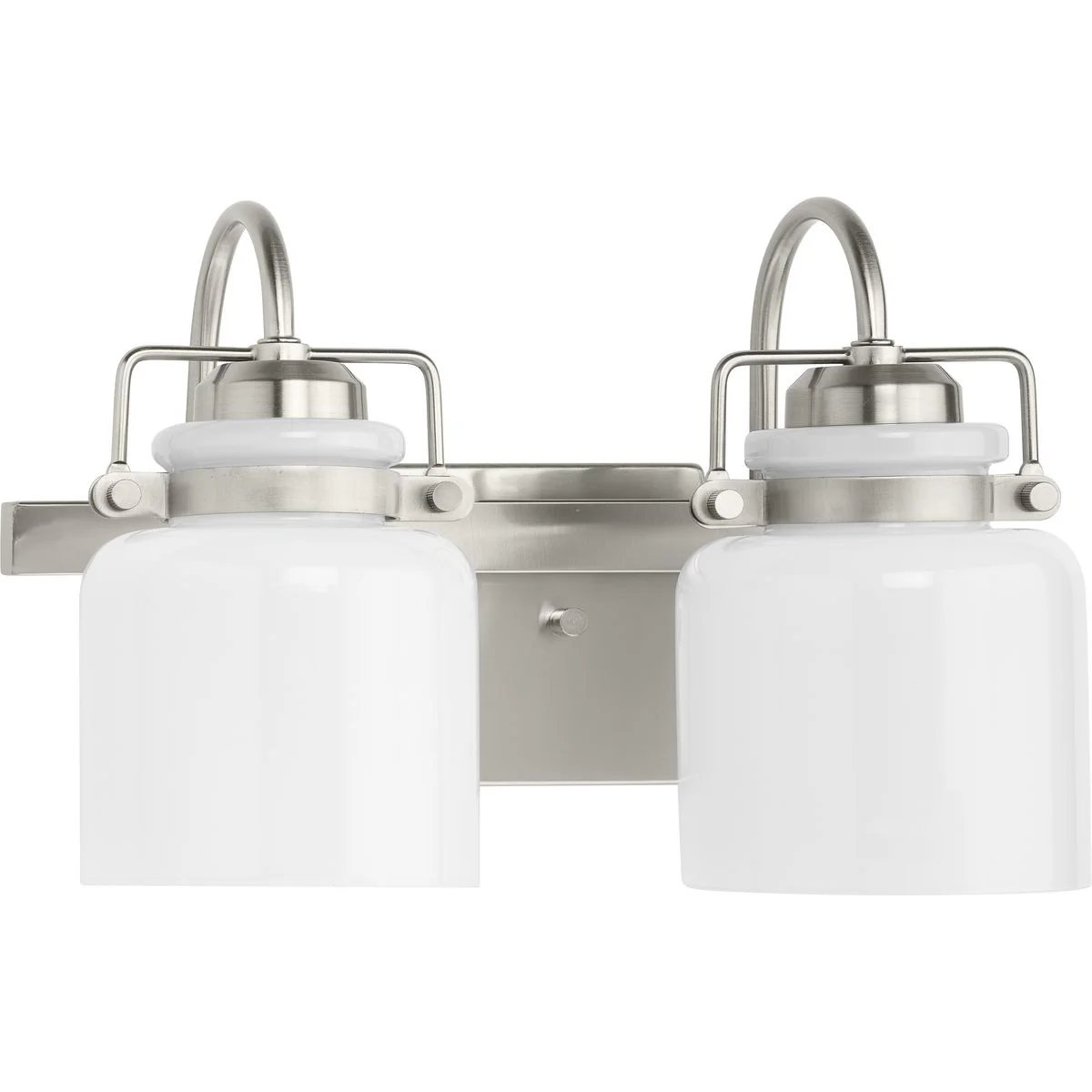 Fessler Collection Two-Light Opal Glass Bath Light - Image 3