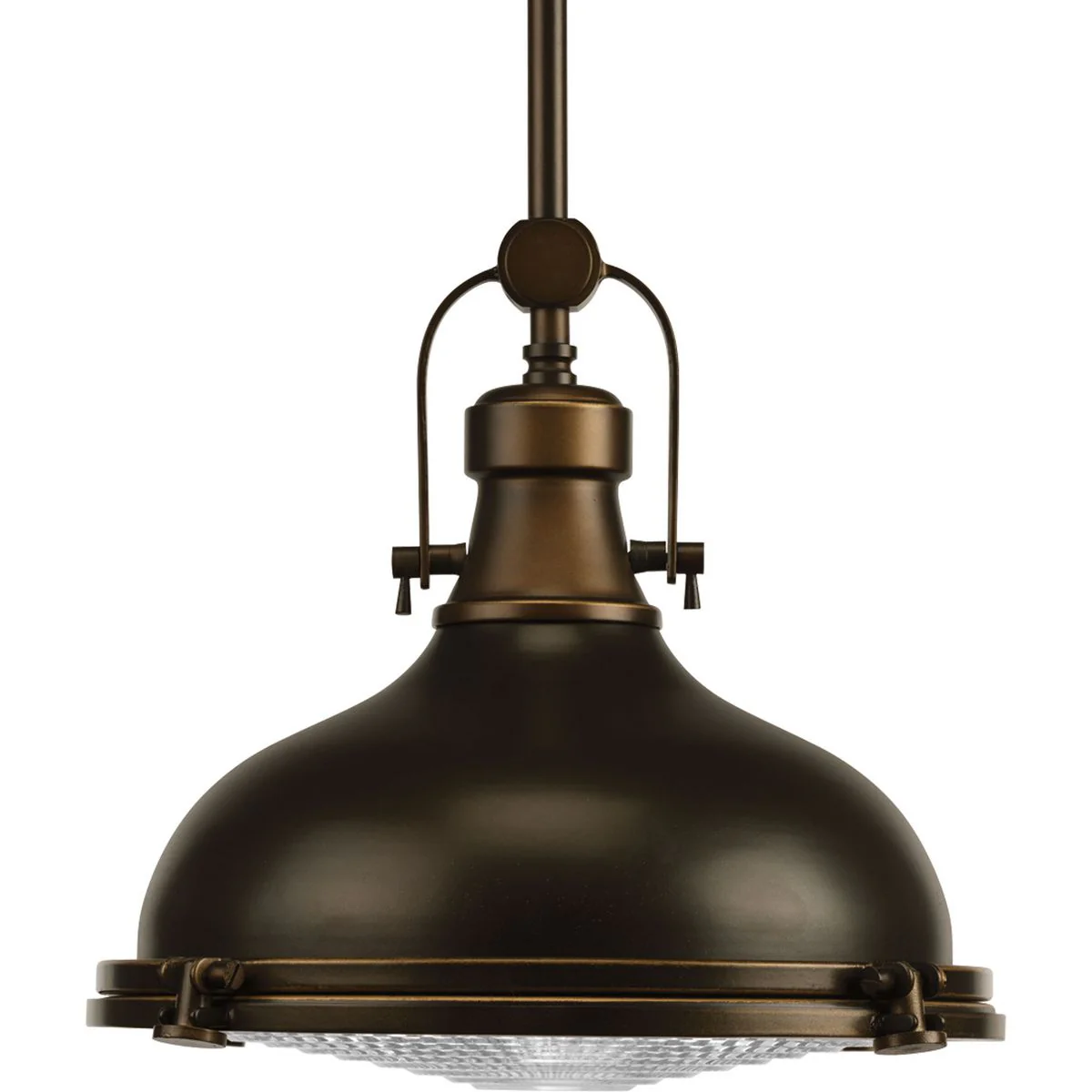 Fresnel Lens LED Collection Clear Fresnel Glass Pendant Light - Image 2