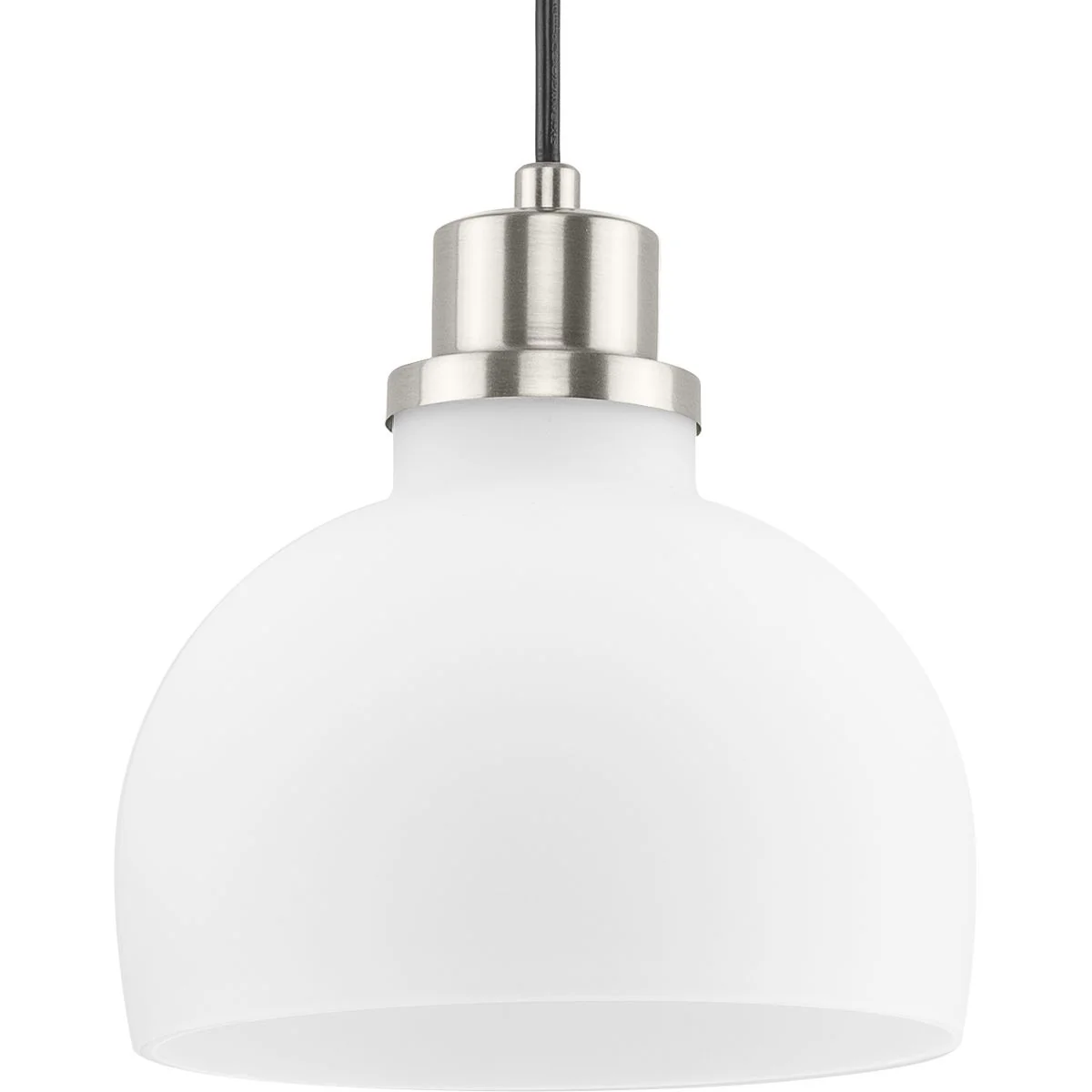 Garris Collection One-Light Etched Opal Glass Mini-Pendant - Image 3