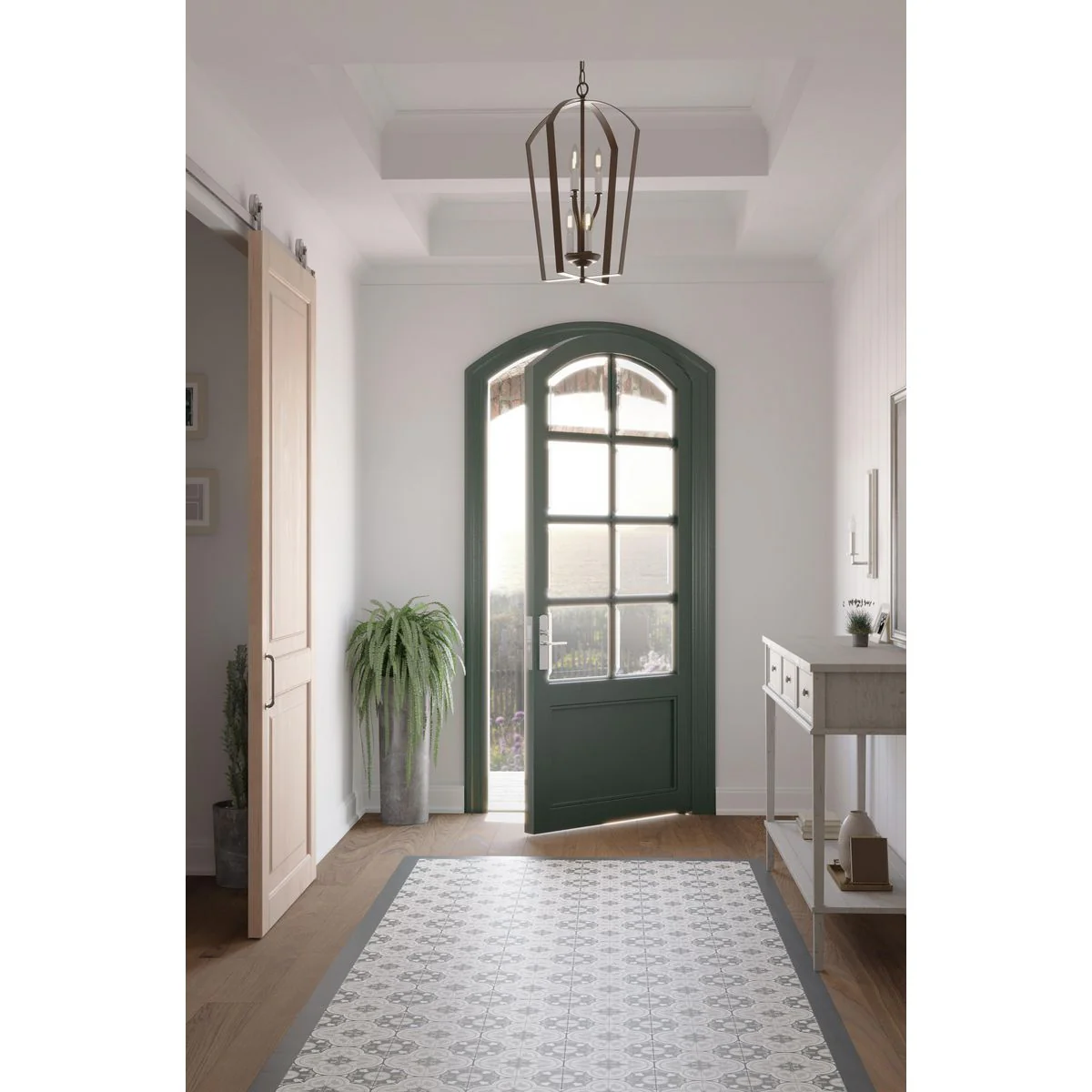 Gather Collection Six-Light Foyer Pendant - Image 4