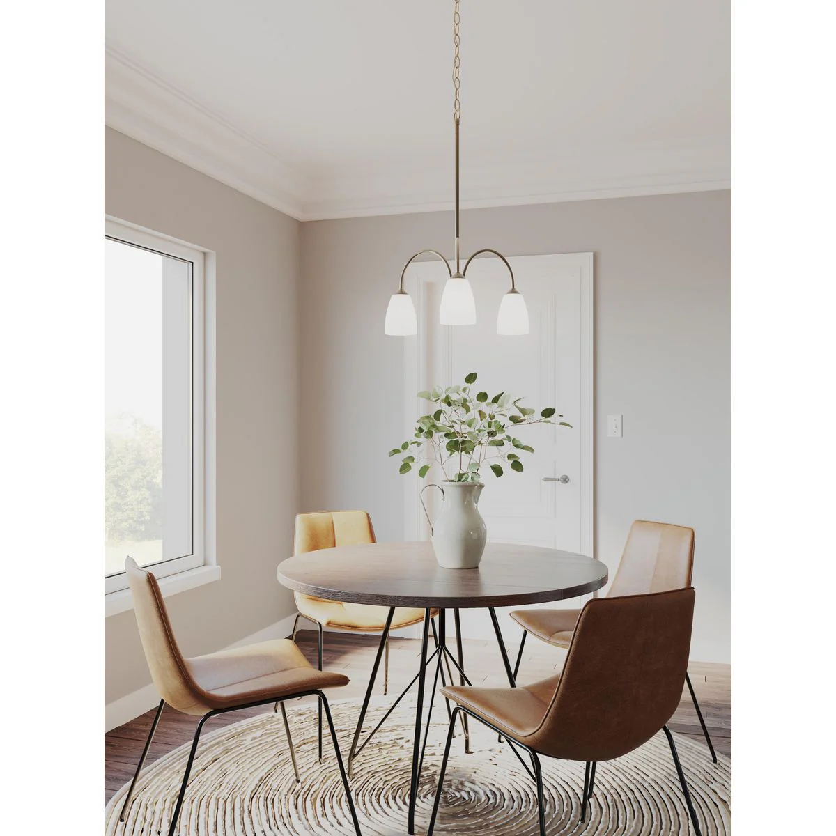 Gather Collection Three-Light Chandelier Light - Image 4