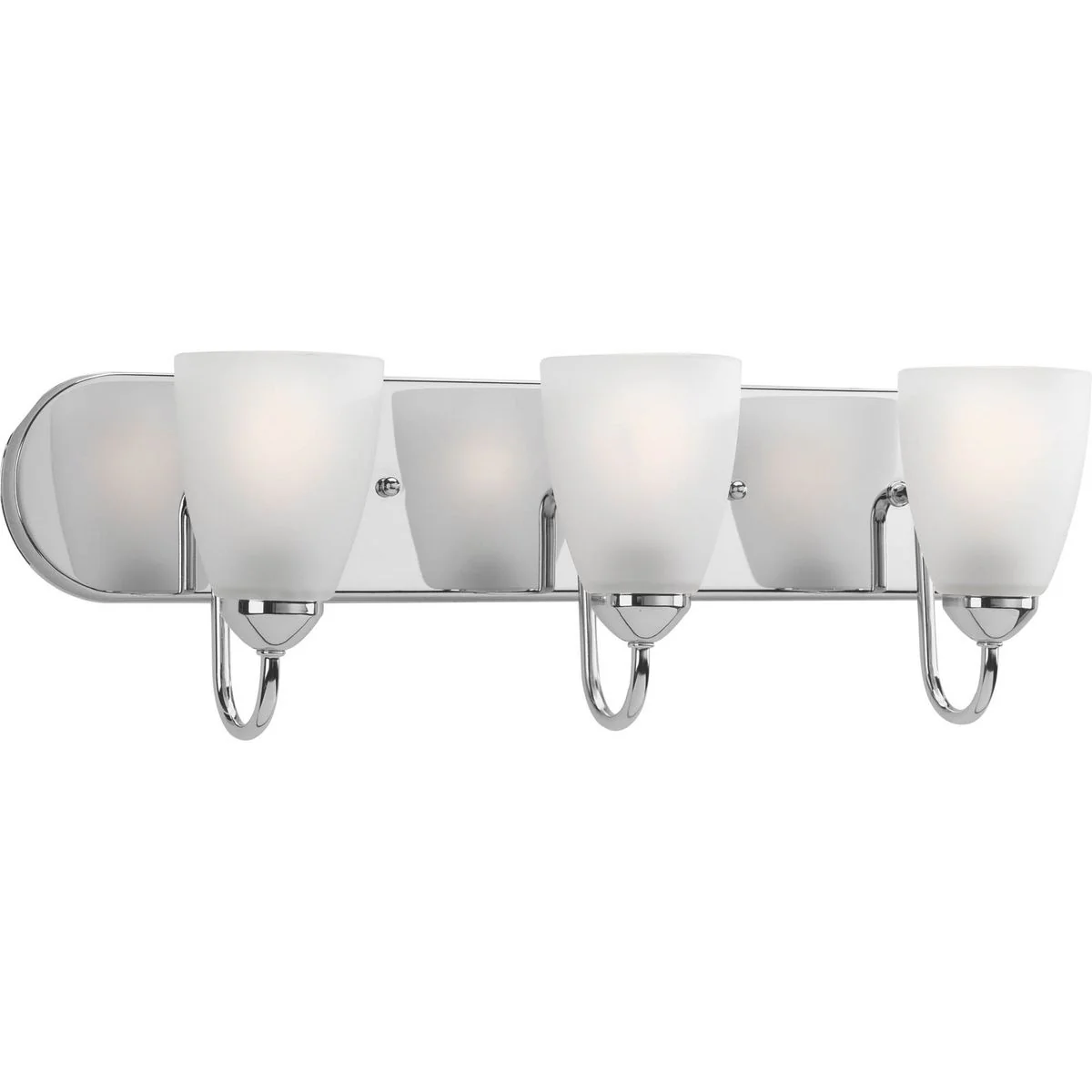 Gather Collection Three-Light Etched Glass Bath Vanity Light - Image 2