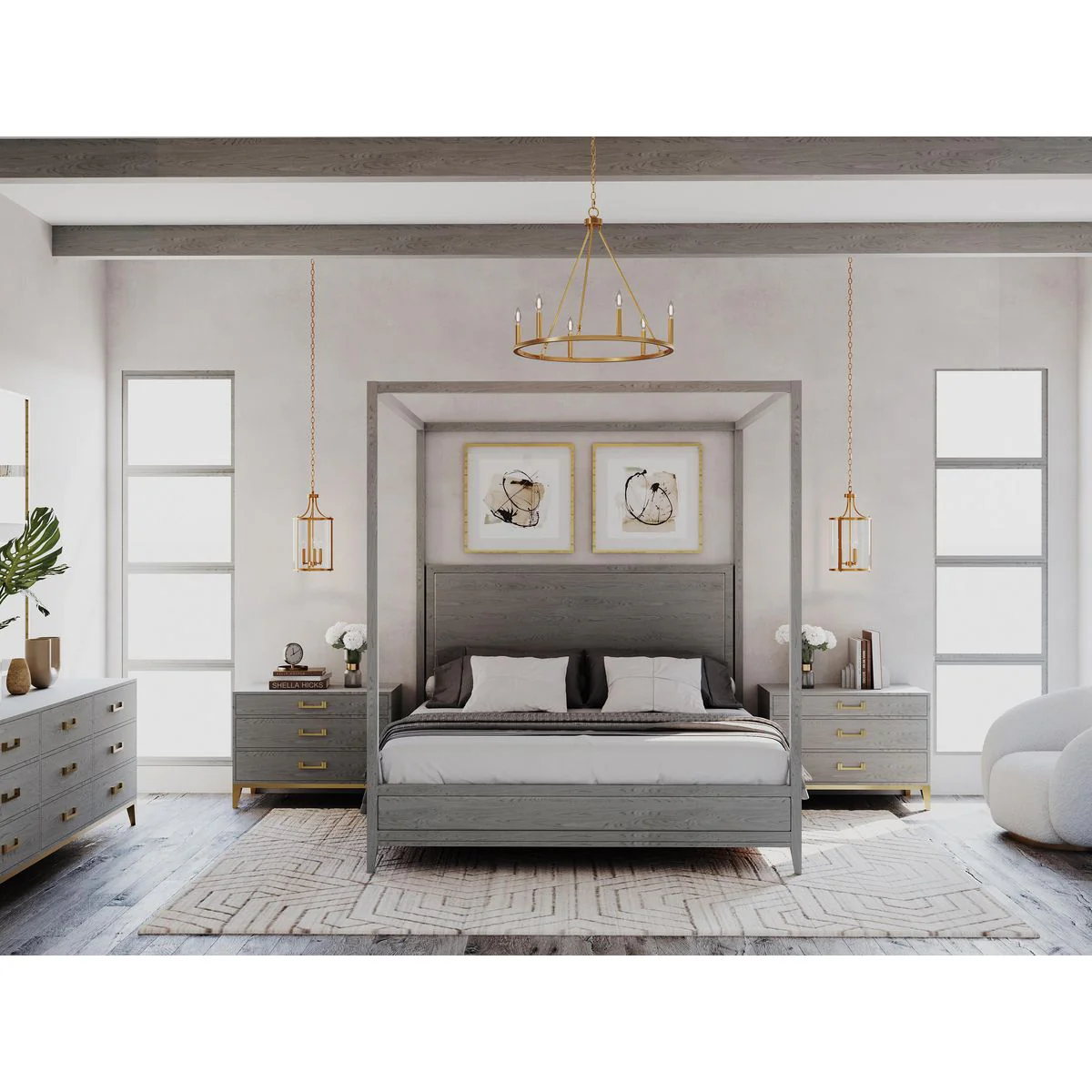 Gilliam Collection Three-Light Hall & Foyer - Image 7