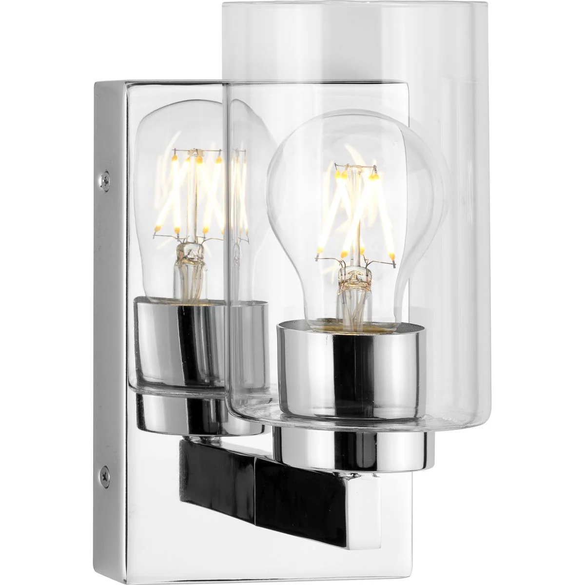 Goodwin Collection One-Light Vanity Light with Clear Glass