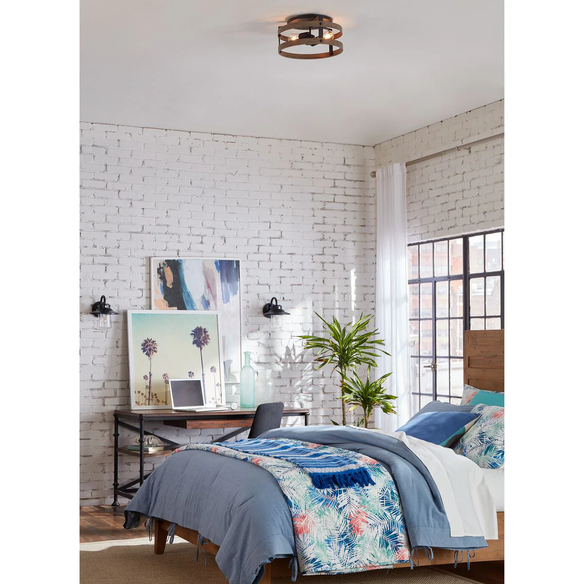 Gulliver Collection Two-Light Flush Mount Ceiling Light - Image 4