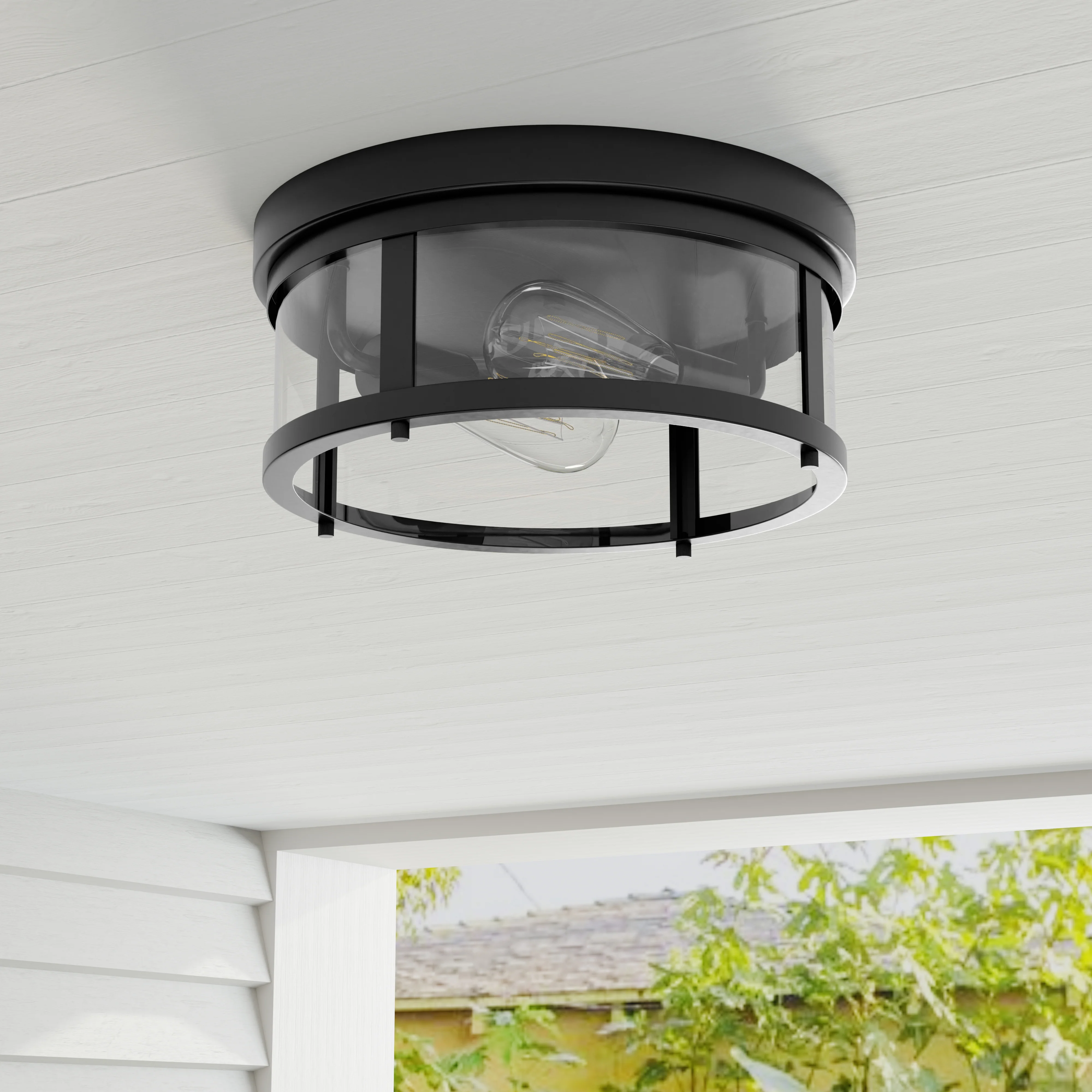 Gunther Collection 12-5/8" Flush Mount
