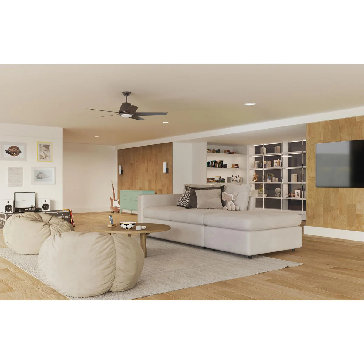 Gust Collection 54" Five Blade Ceiling Fan - Image 5