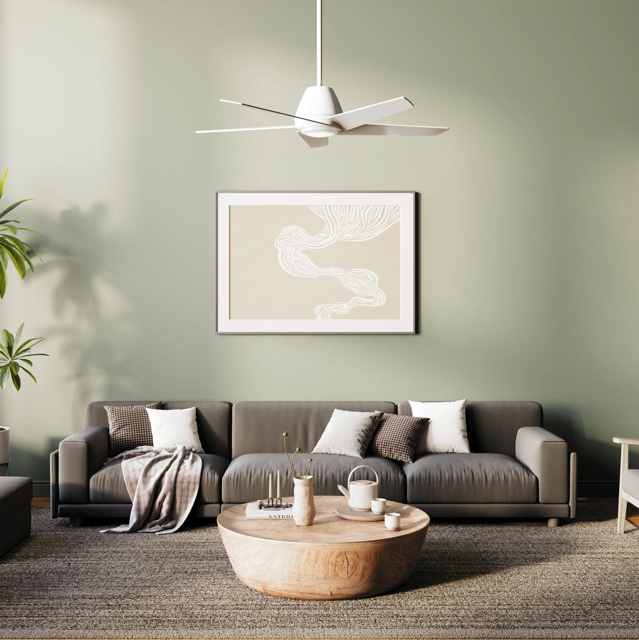 Gust Collection 54" Five Blade Ceiling Fan - Image 8