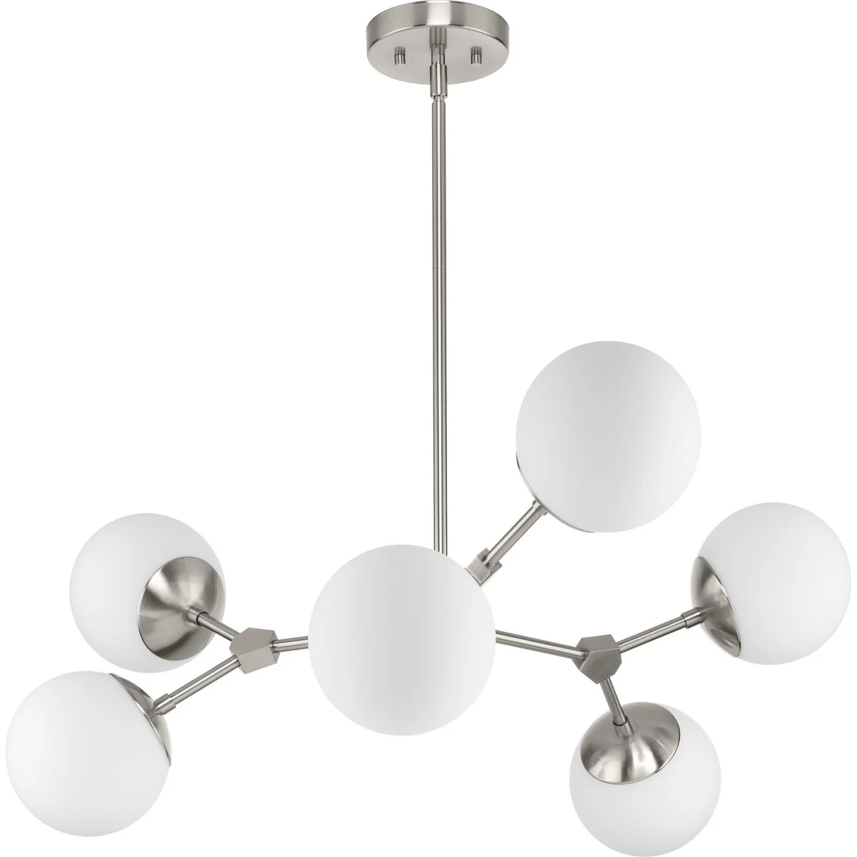Haas Collection Six-Light Chandelier P400308 - Image 4