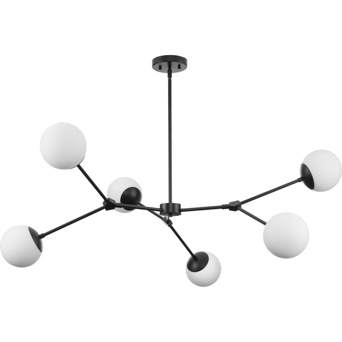 Haas Collection Six-Light Chandelier P400378 - Image 3