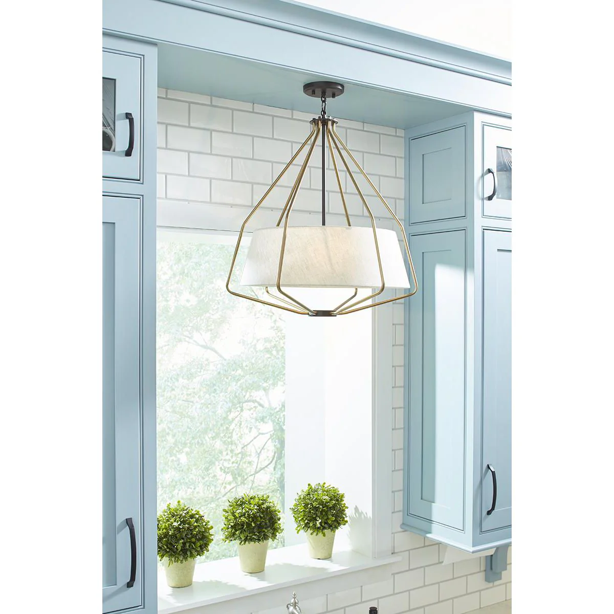 Hangar Collection Three-Light Pendant Light - Image 3