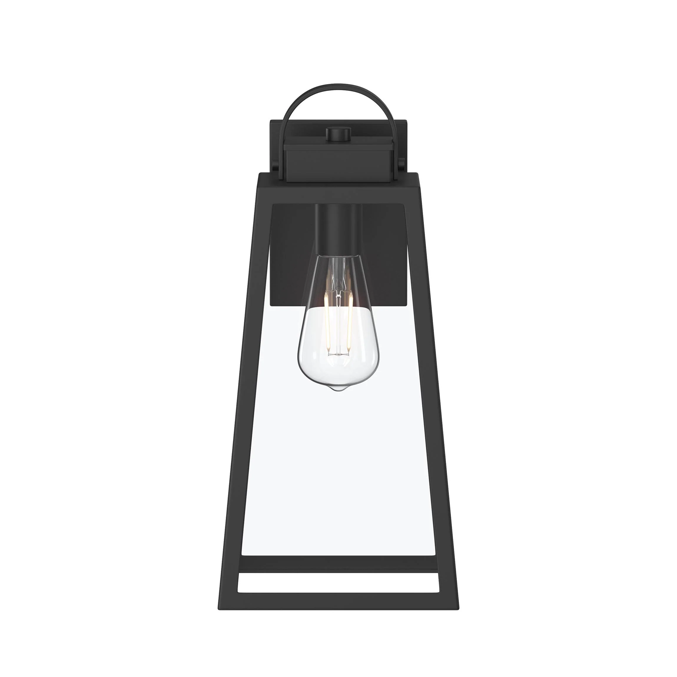 Hedry Large Outdoor Wall Lantern with Clear Glass Panels - Image 19