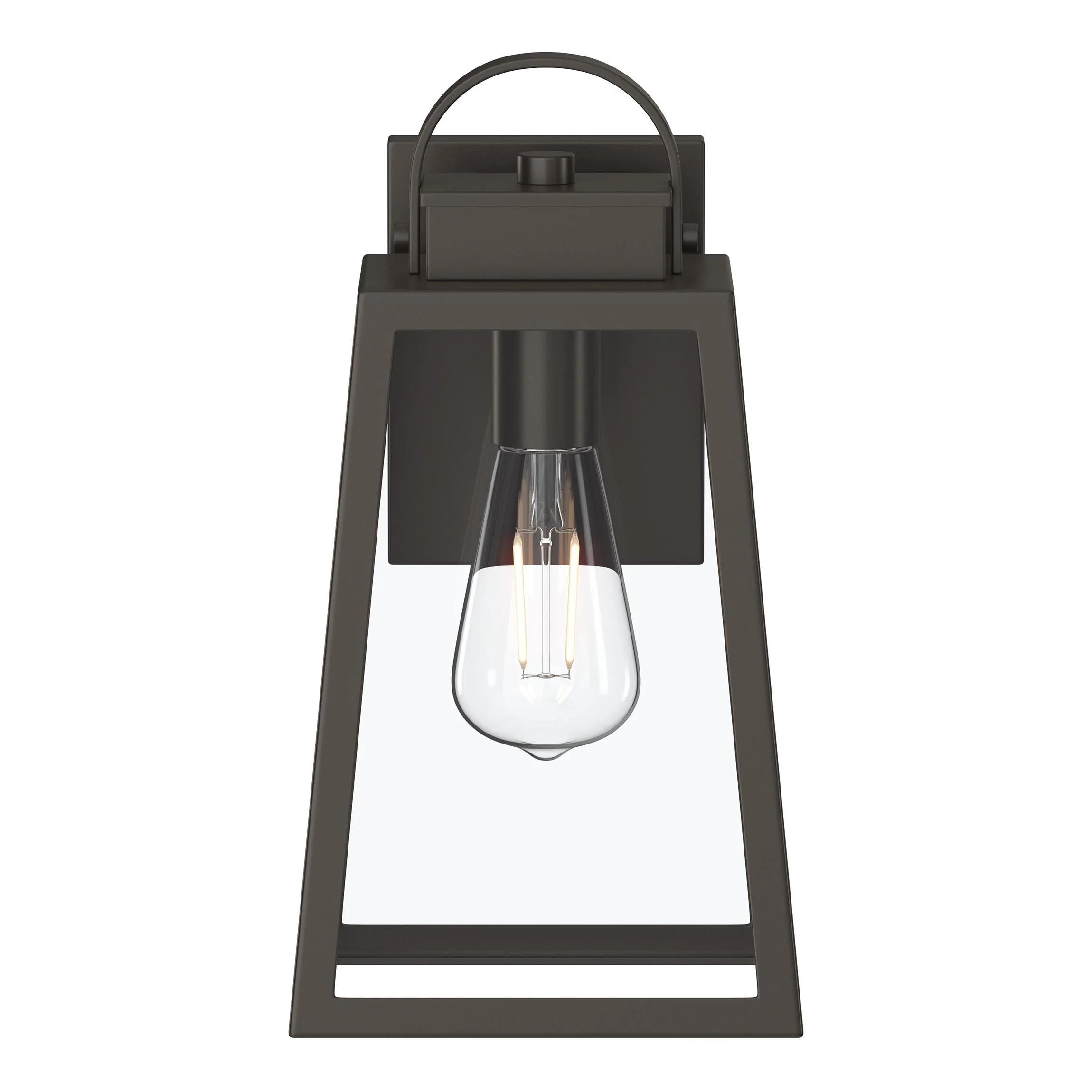 Hedry Medium Outdoor Wall Lantern with Clear Glass Panels - Image 19