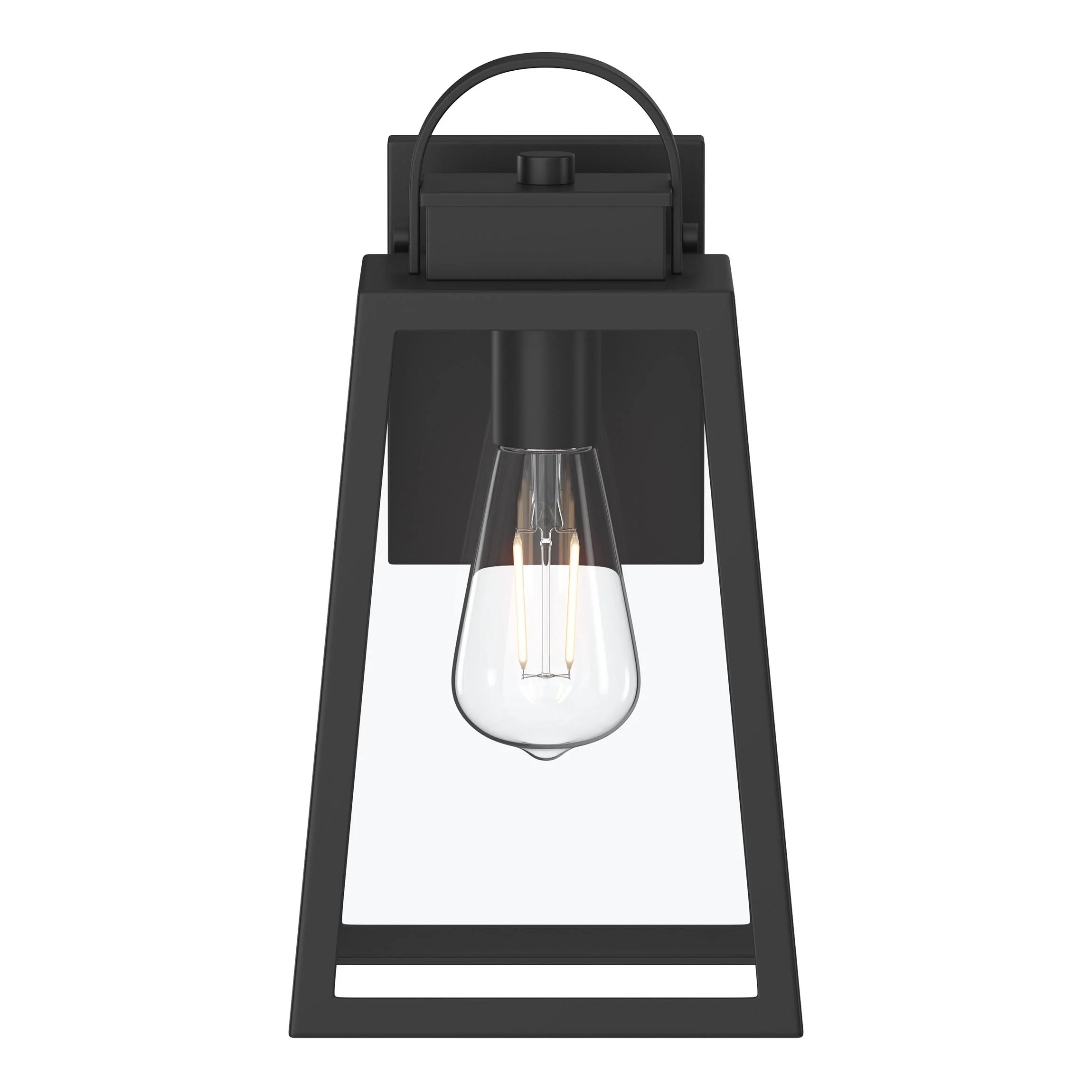 Hedry Medium Outdoor Wall Lantern with Clear Glass Panels - Image 9