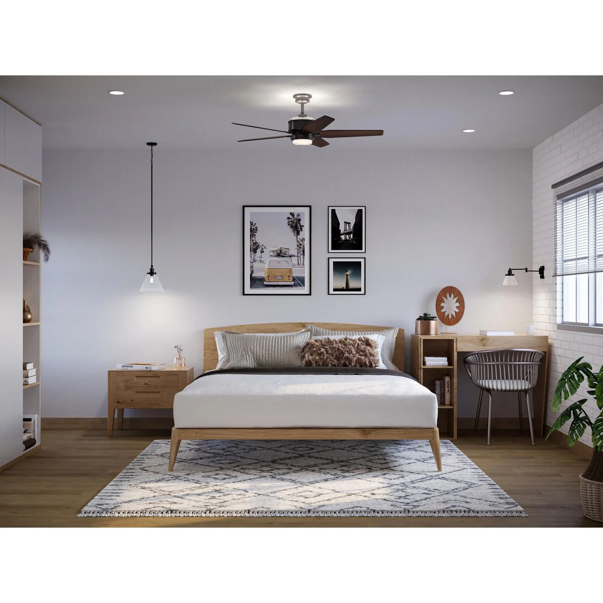Hinton Collection Swing Arm Wall Light - Image 6
