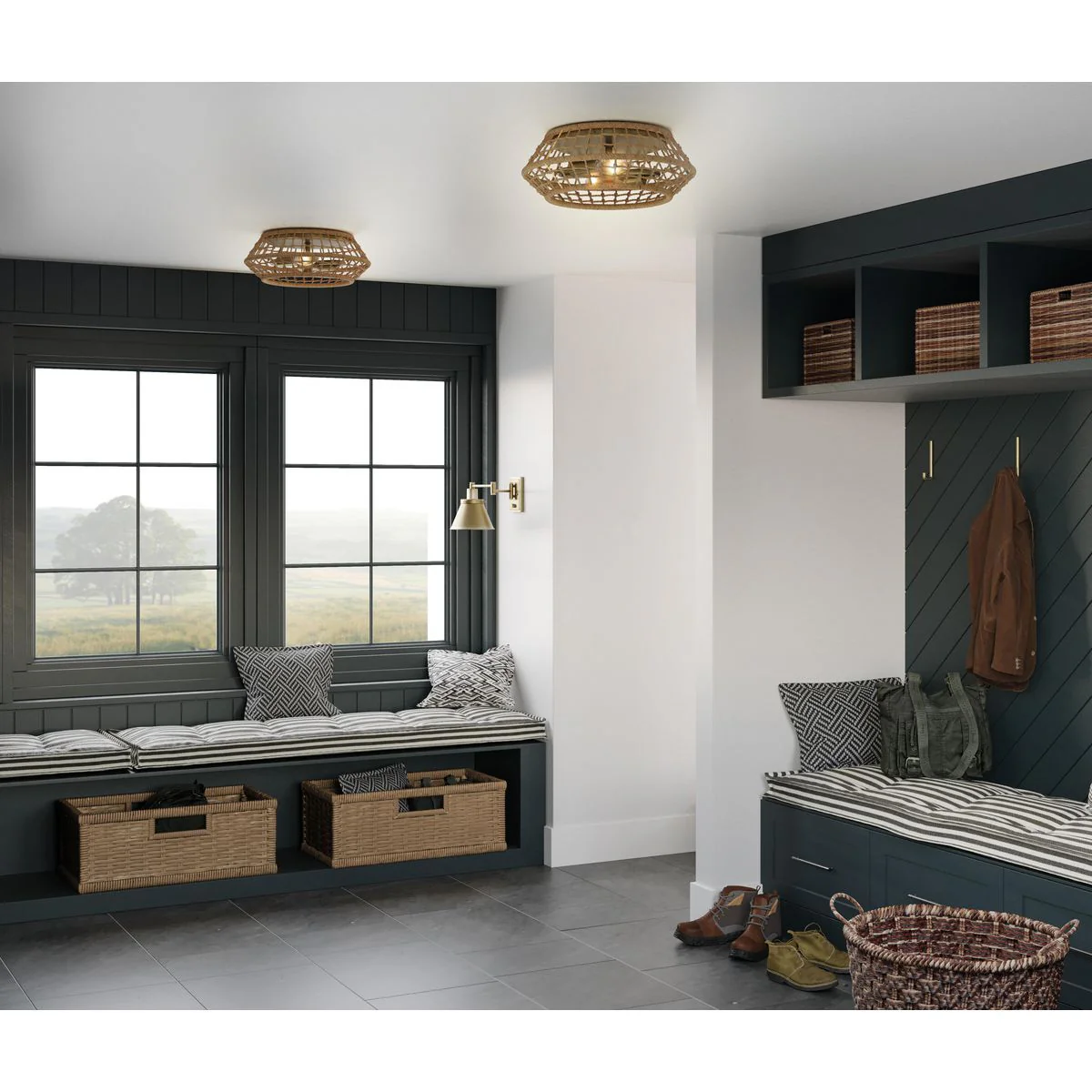 Hinton Collection Swing Arm Wall Light - Image 4