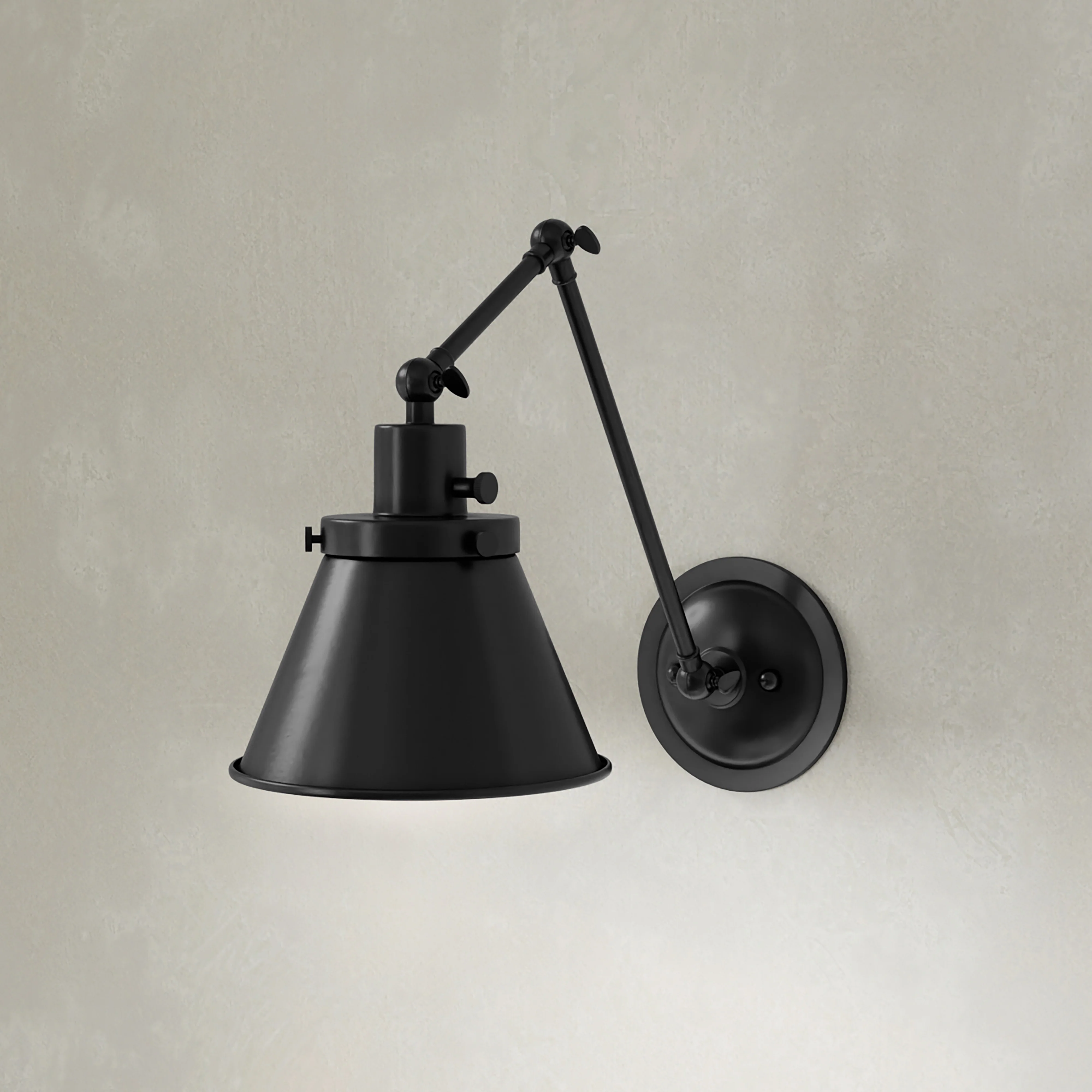 Hinton Collection Swing Arm Wall Light - Image 2