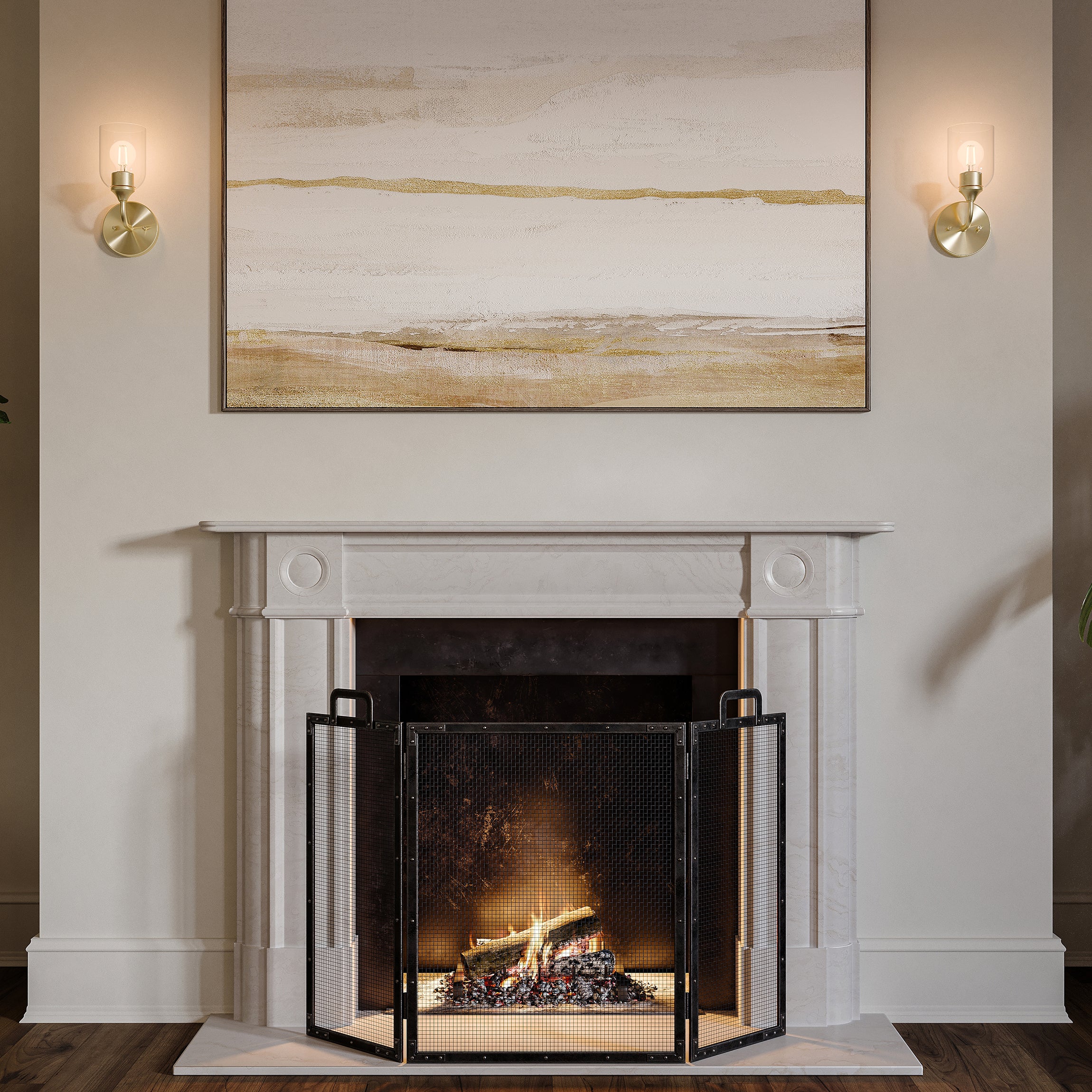 Ilia 1-Light Wall Sconce with Clear Glass Shade - Image 23