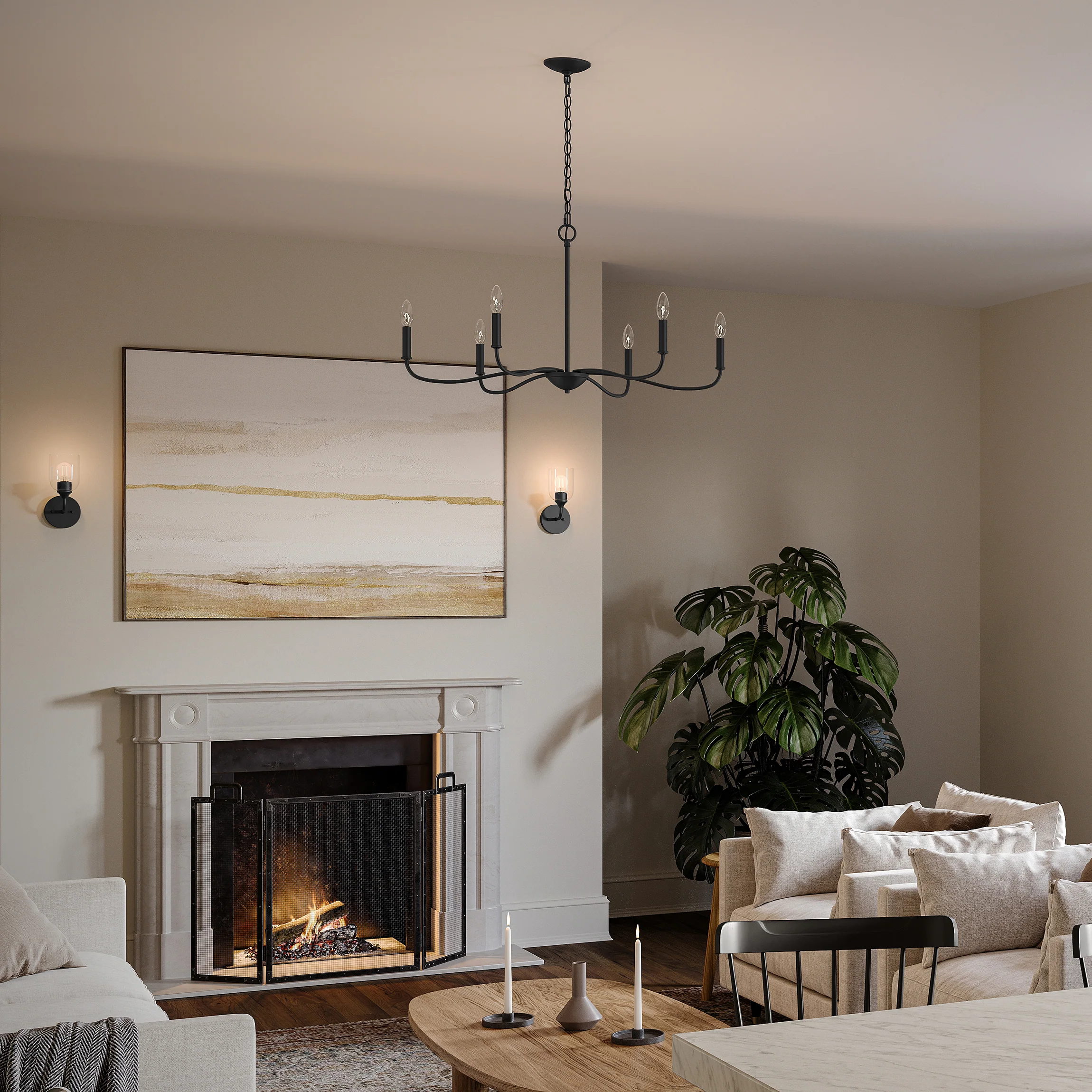 Ilia 6-Light Large Chandelier - Image 11