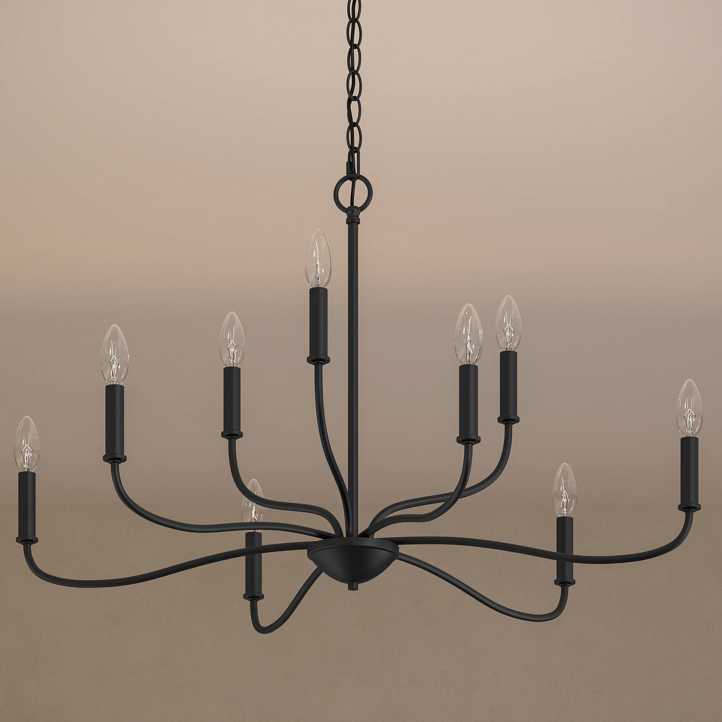 Ilia 9-Light Two-Tier Chandelier - Image 10