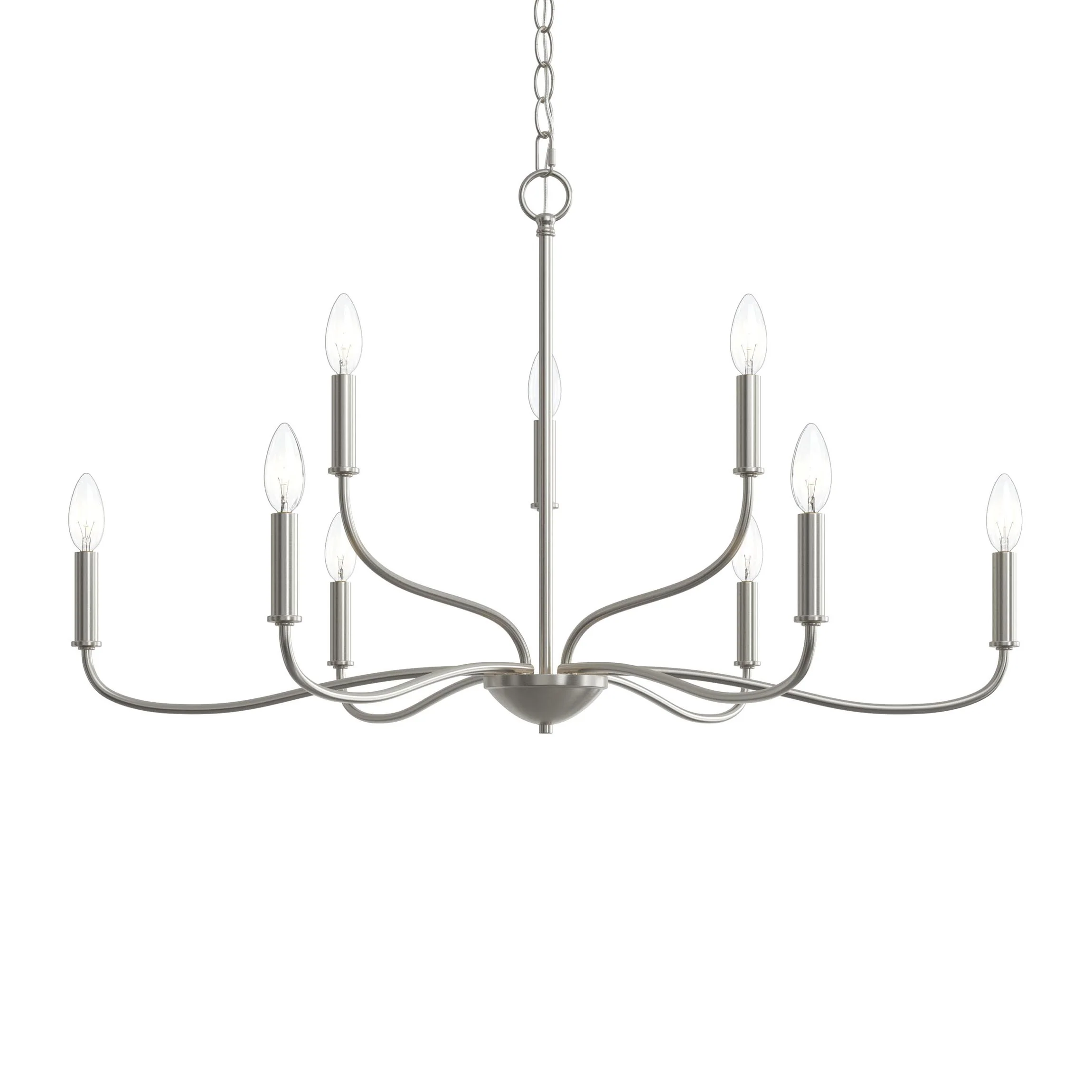 Ilia 9-Light Two-Tier Chandelier - Image 5