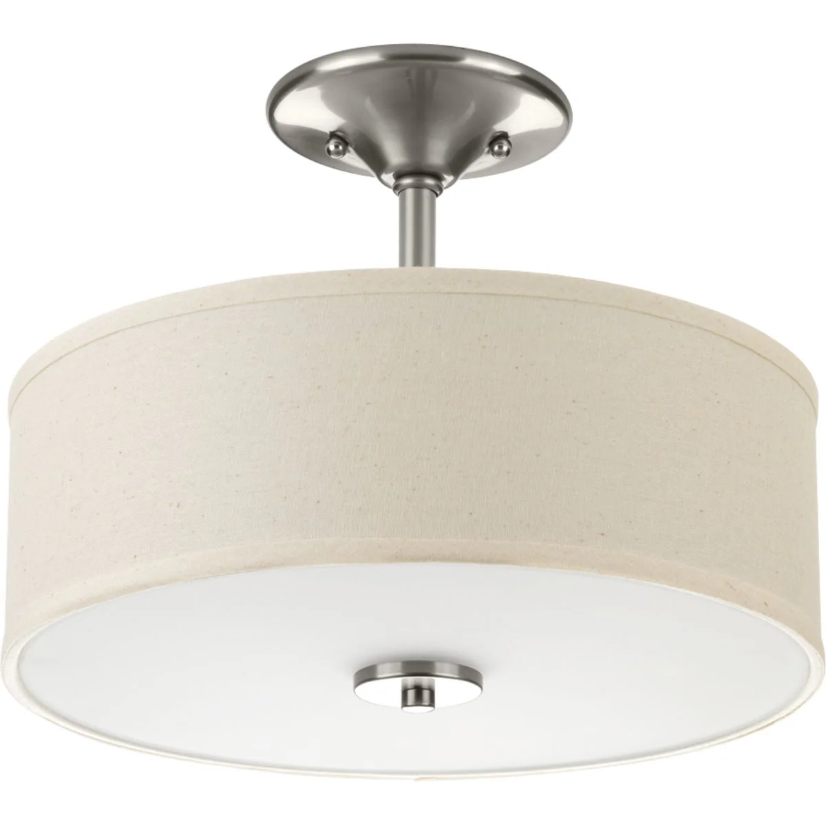 Inspire Collection One-Light 13" LED Semi-Flush Mount - Image 2