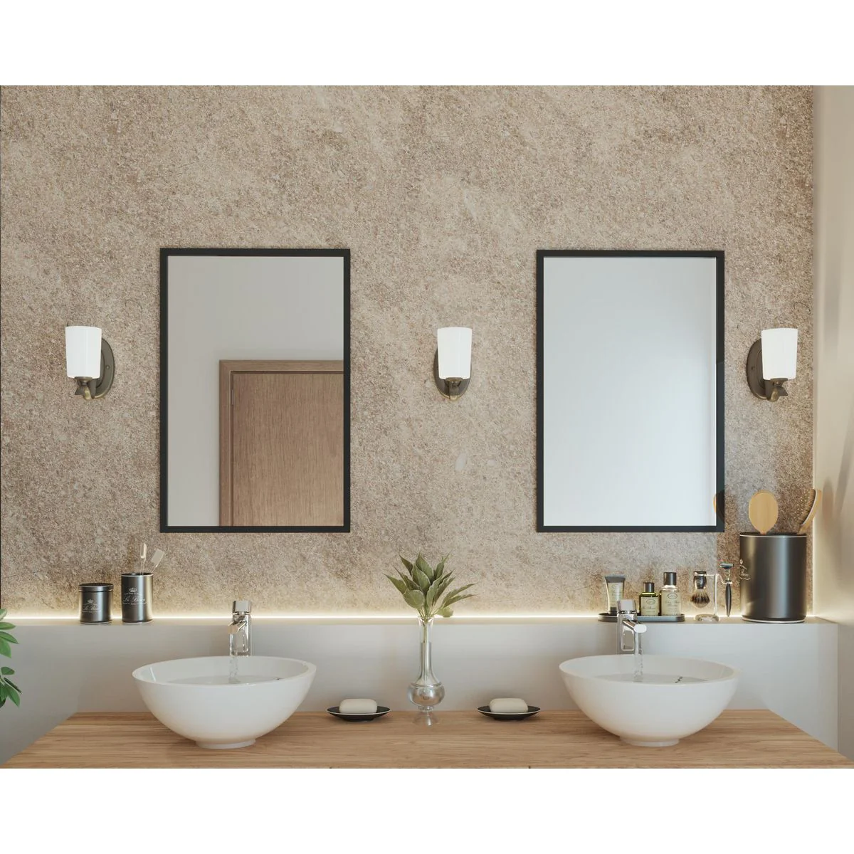 Inspire Collection One-Light Bath Vanity - Image 5