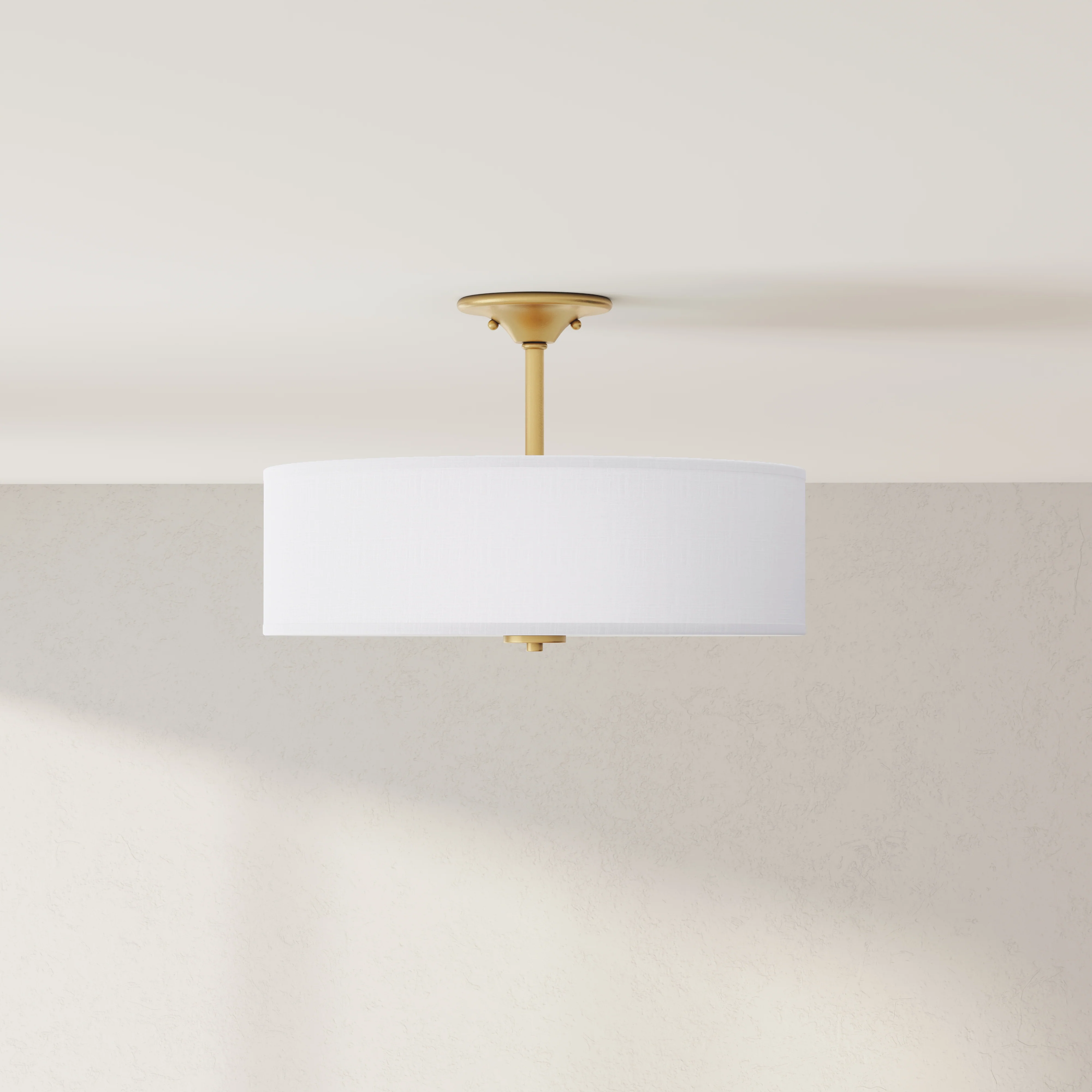 Inspire Collection Three-Light 18" Semi-Flush Mount P350167