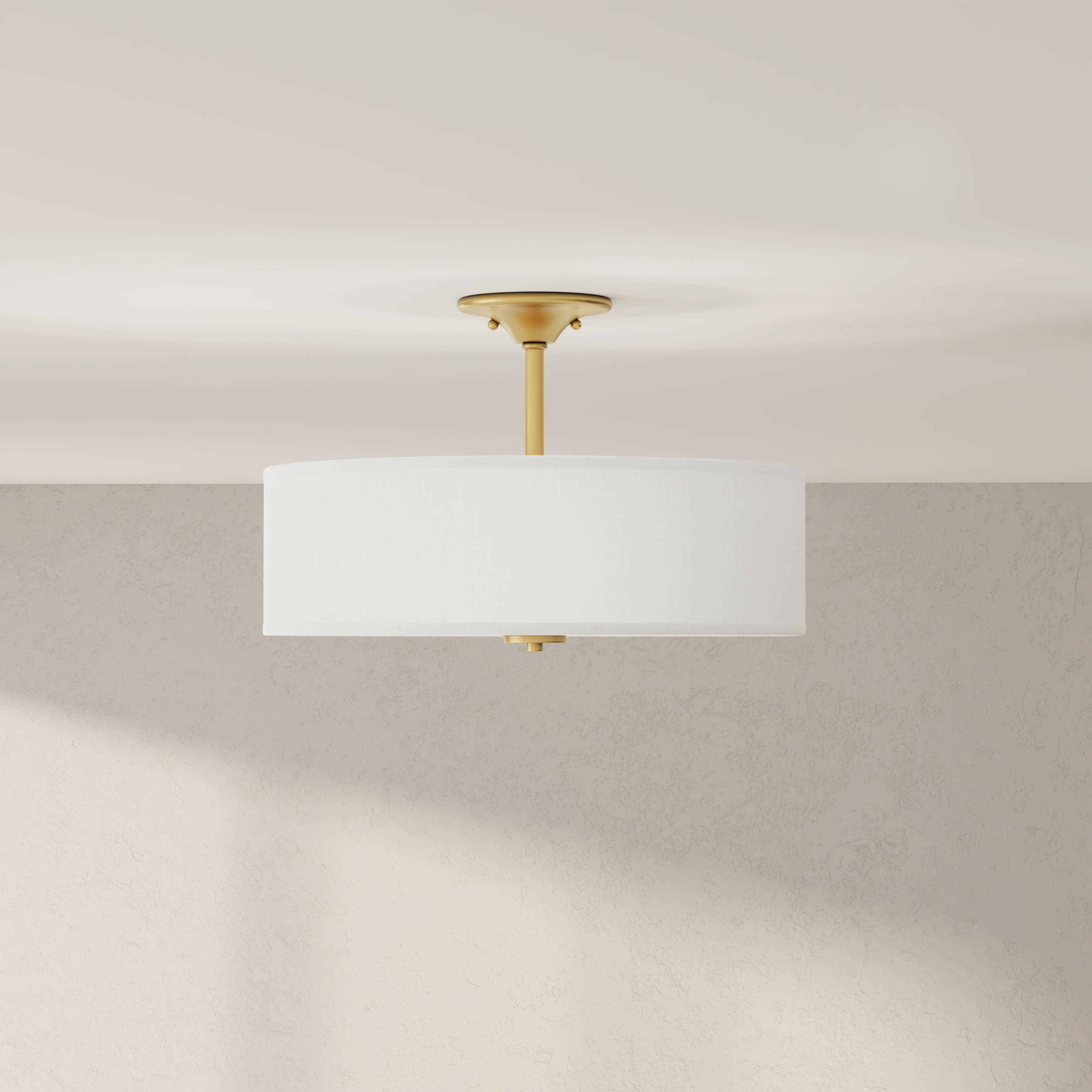 Inspire Collection Three-Light 18" Semi-Flush Mount P350167 - Image 2