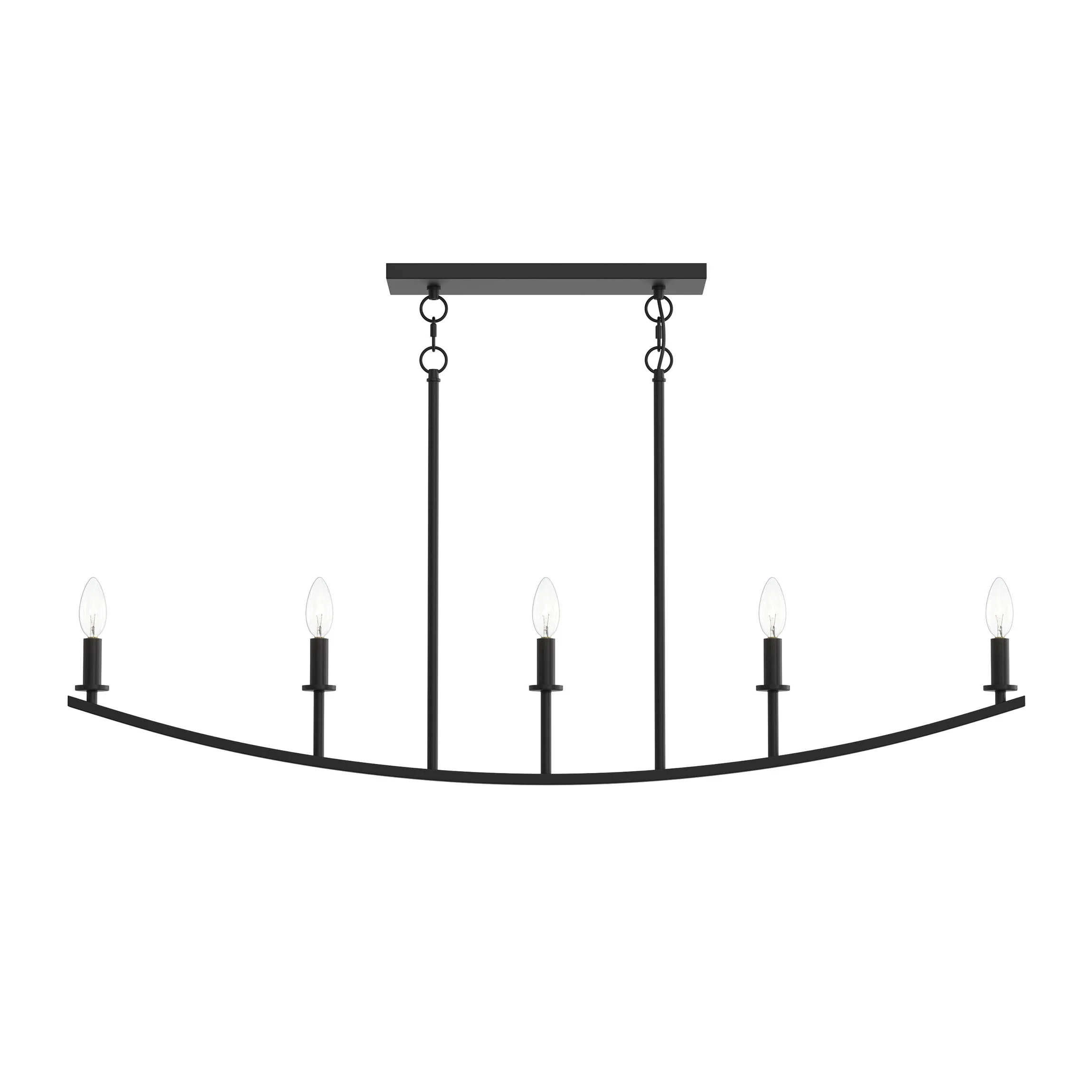 Jheni Five-Light Linear Chandelier - Image 6