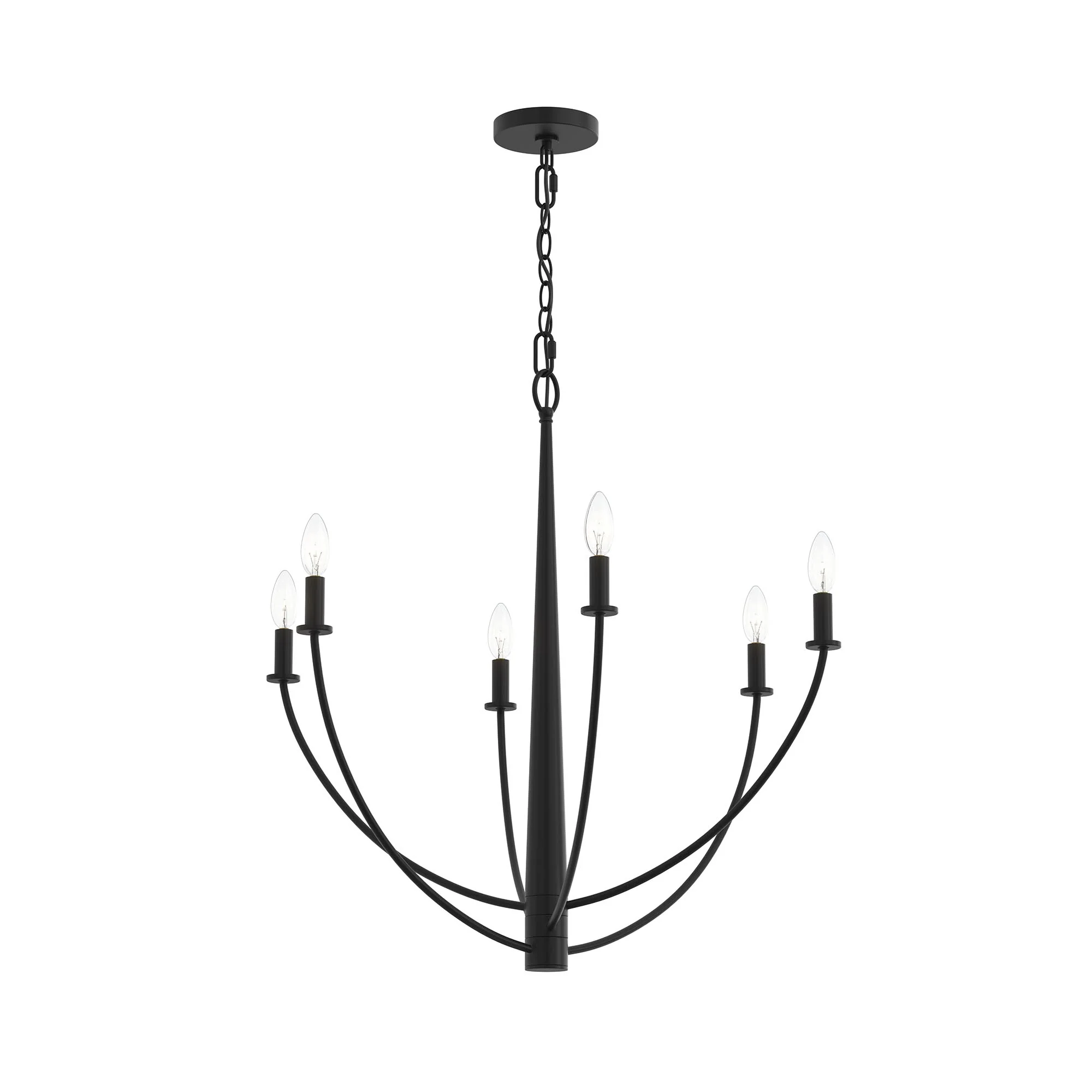 Jheni Six-Light Chandelier - Image 10