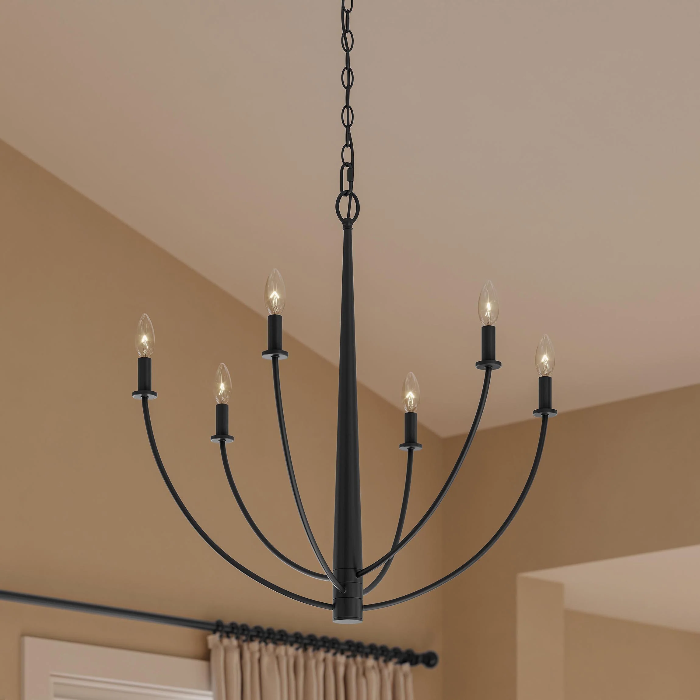 Jheni Six-Light Chandelier - Image 12