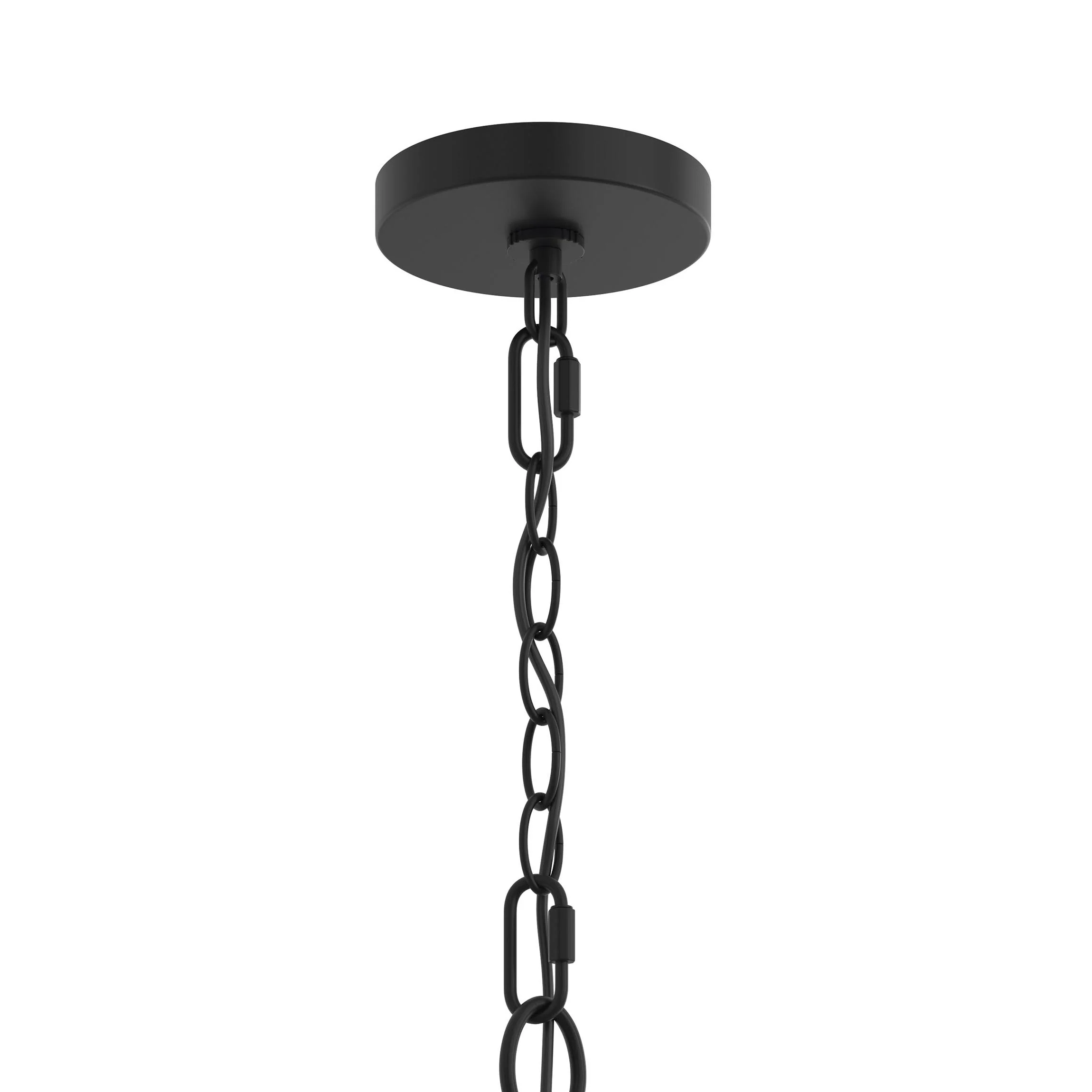Jheni Six-Light Chandelier with Clear Glass Shades - Image 15
