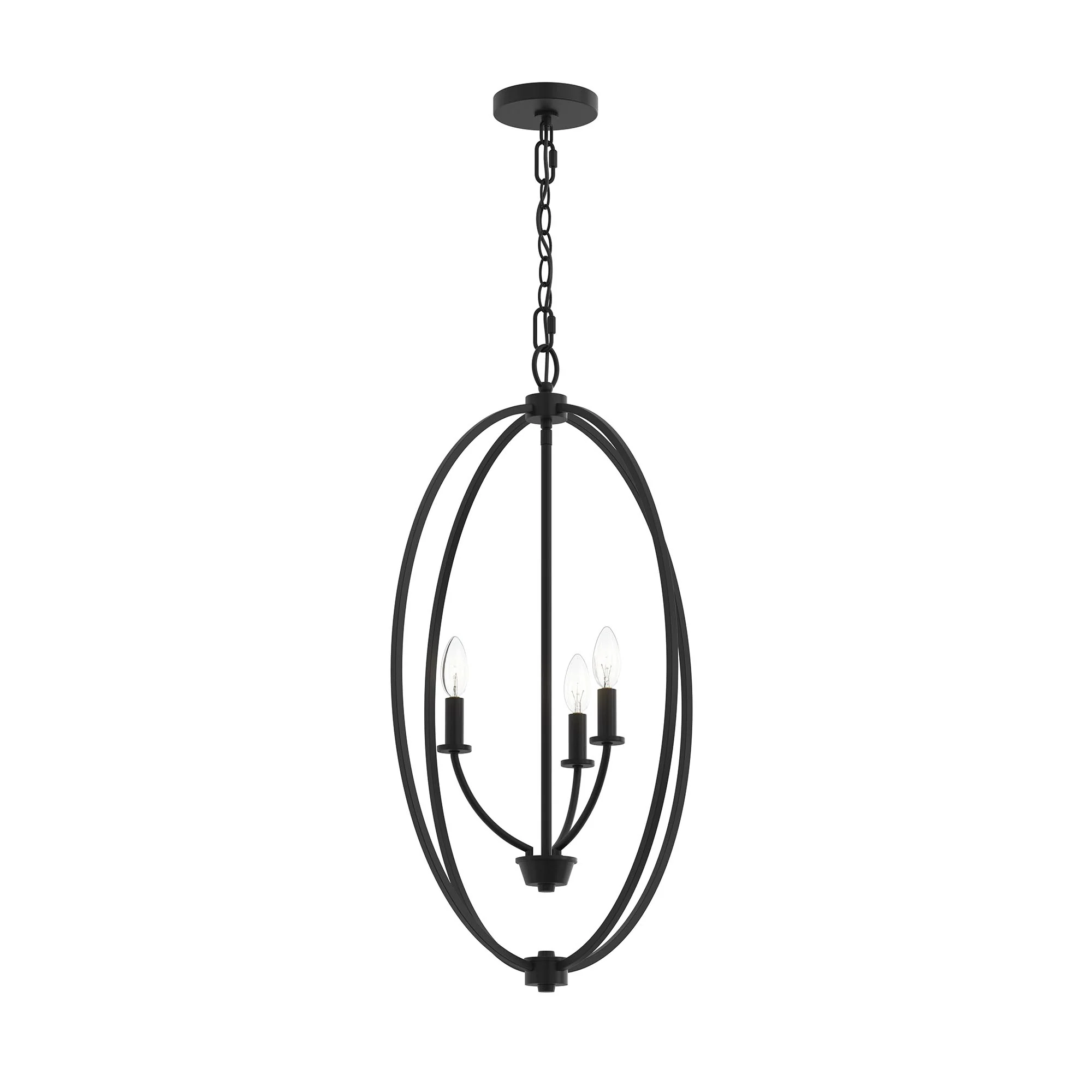 Jheni Three-Light Foyer Pendant