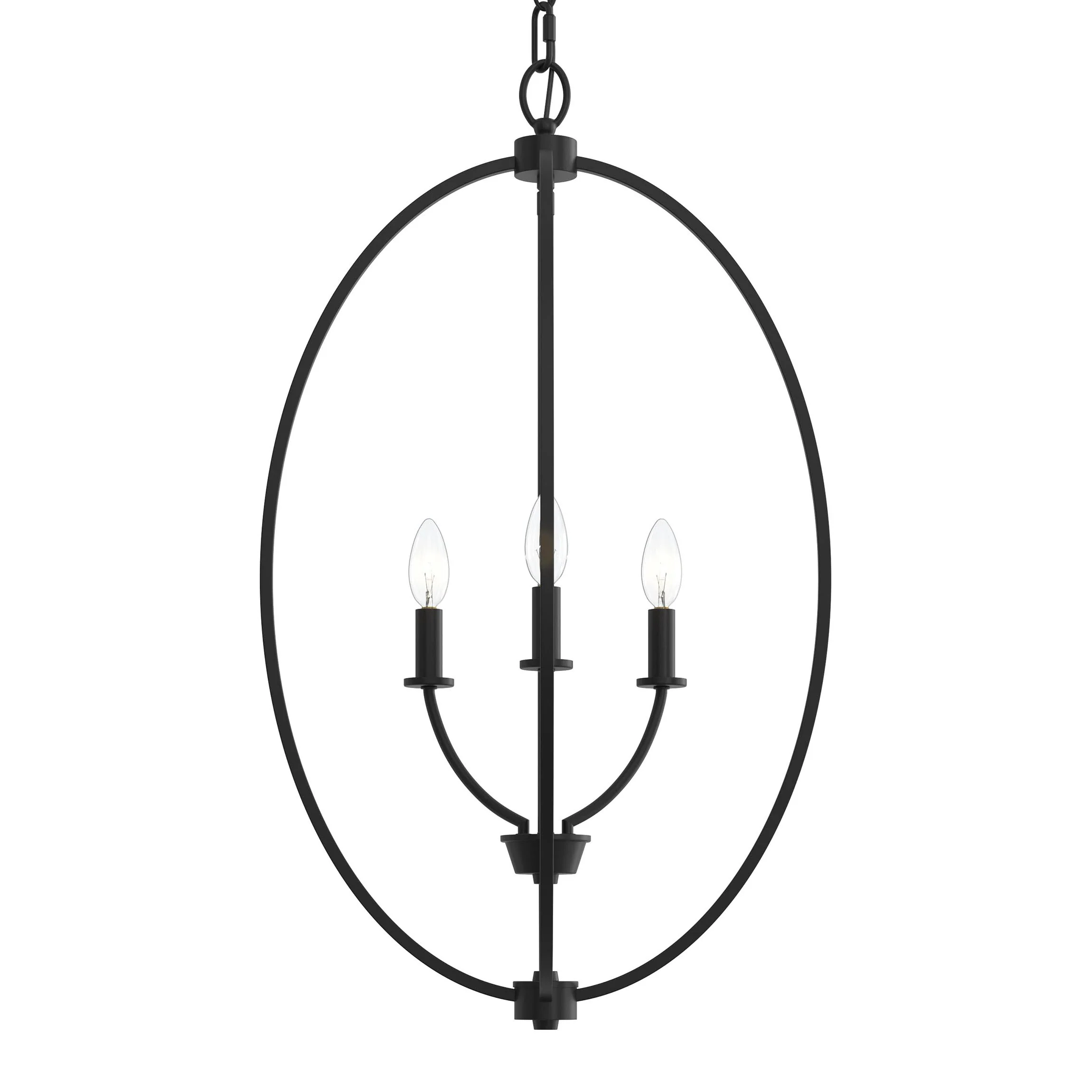 Jheni Three-Light Foyer Pendant - Image 7